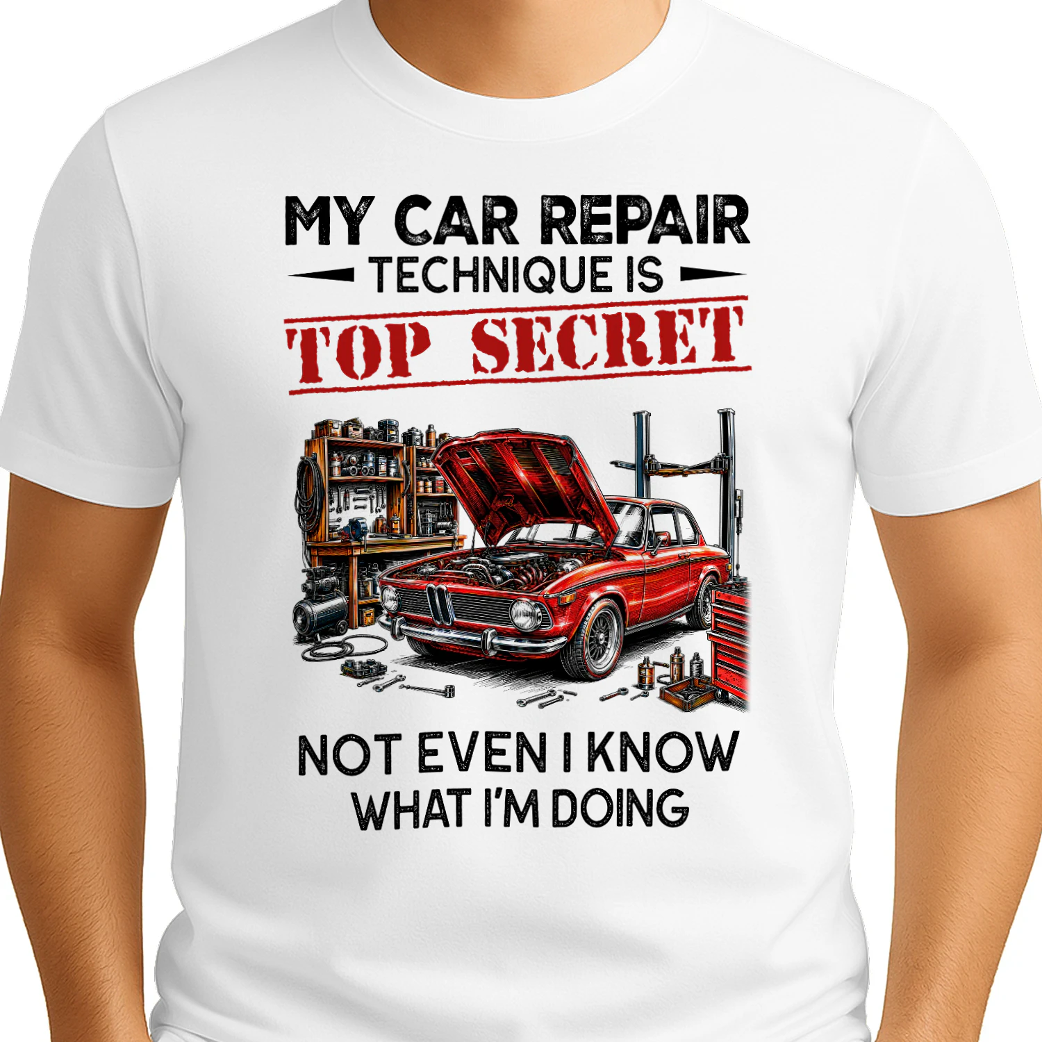 Don't Bother Me While I'm Working On Cars