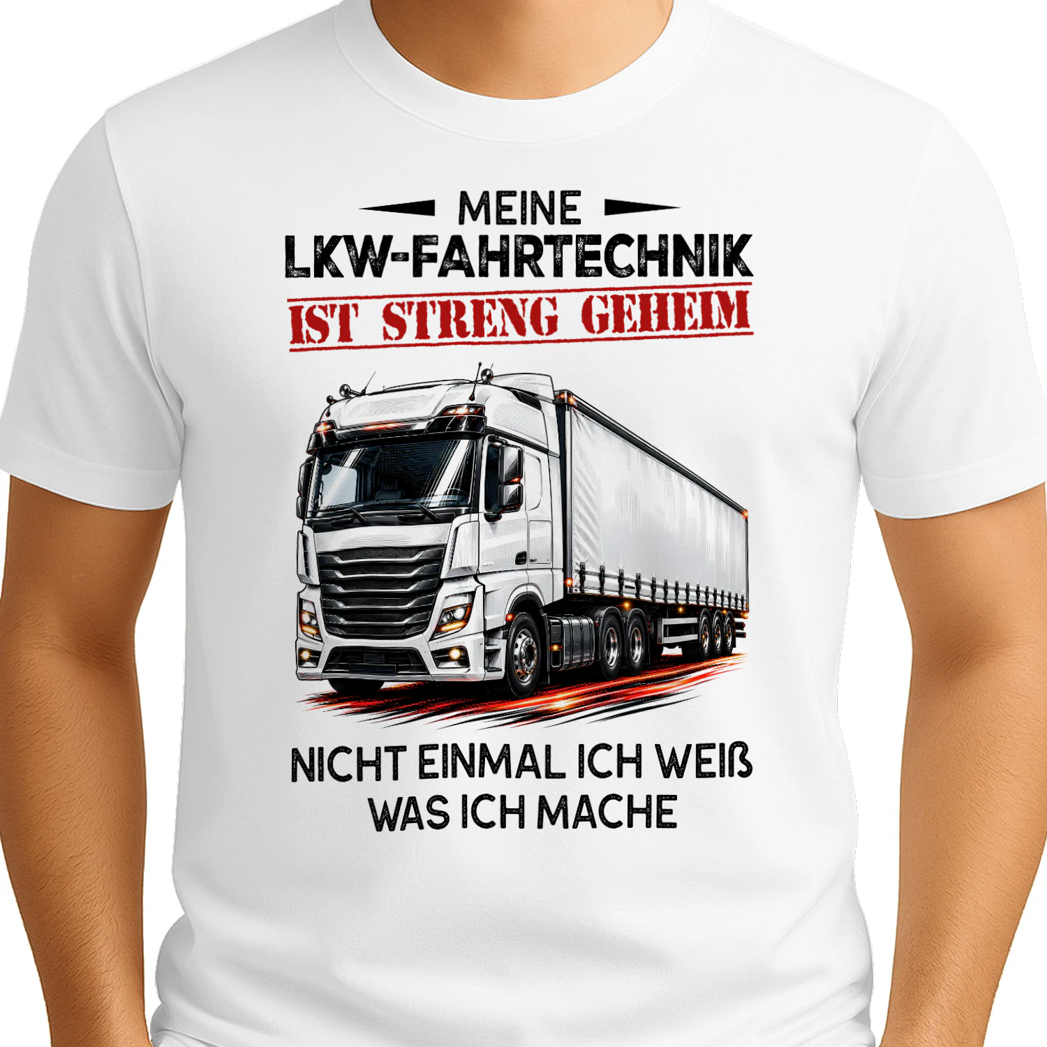 Meine Lkw-fahrtechnik Ist Streng Geheim