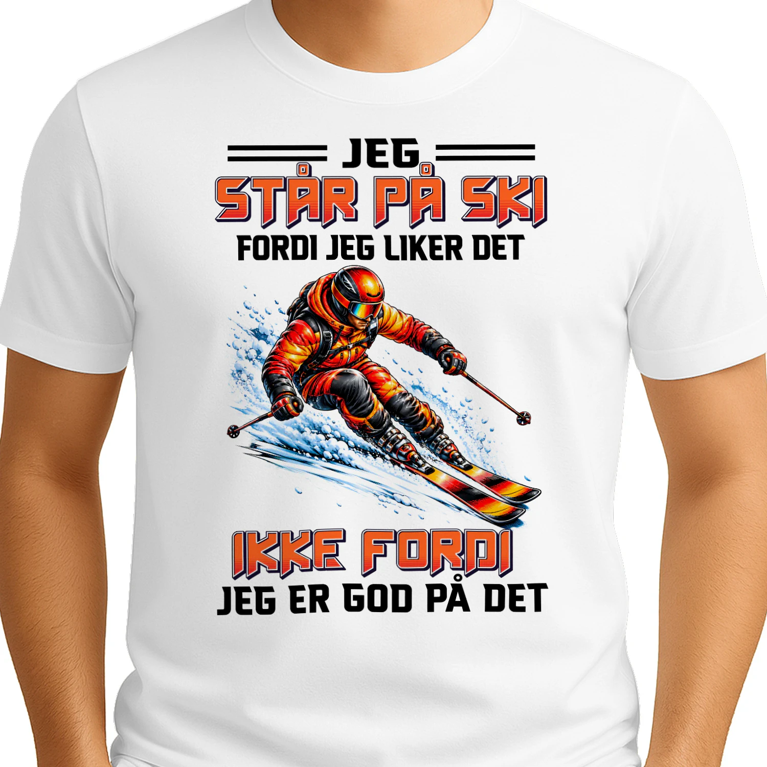 Jeg Står På Ski Fordi Jeg Liker Det