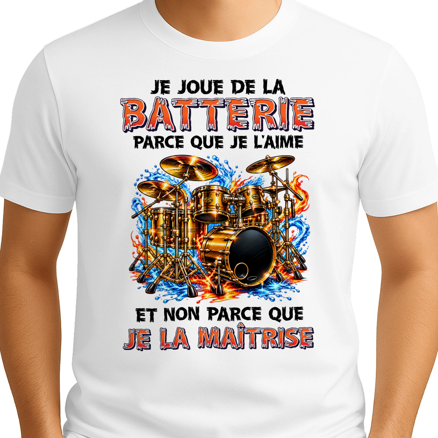 Je Joue De La Batterie
