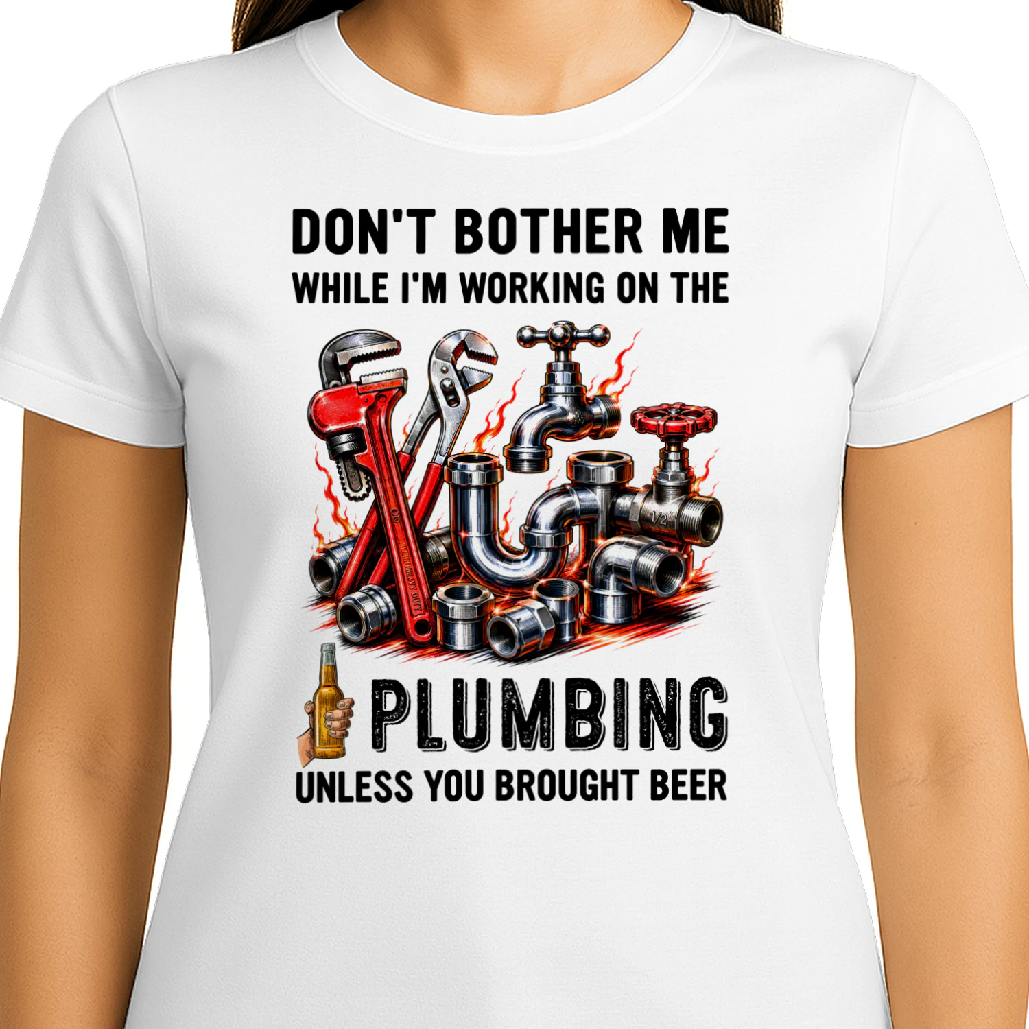 Don't Bother Me Working On The Plumbing