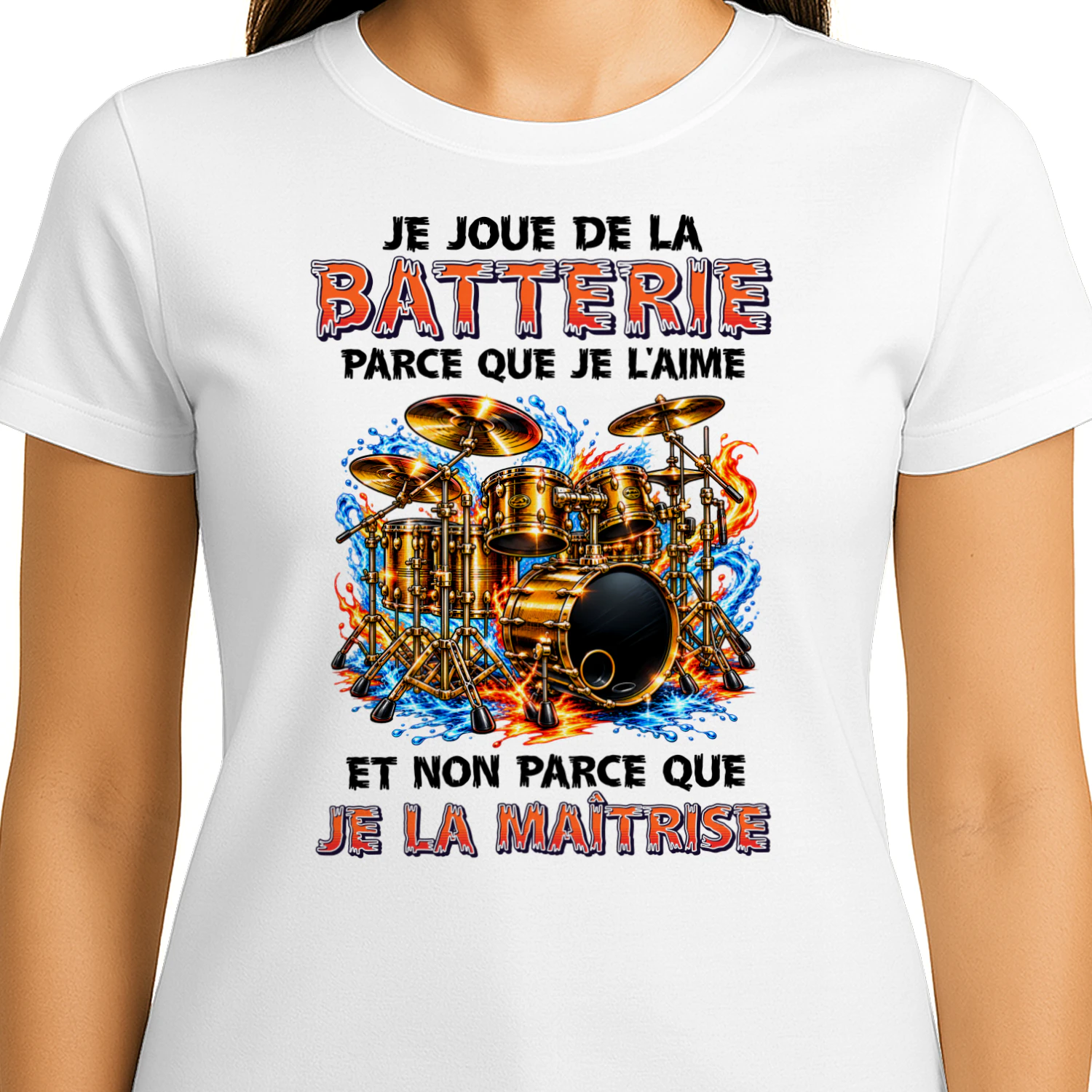 Je Joue De La Batterie