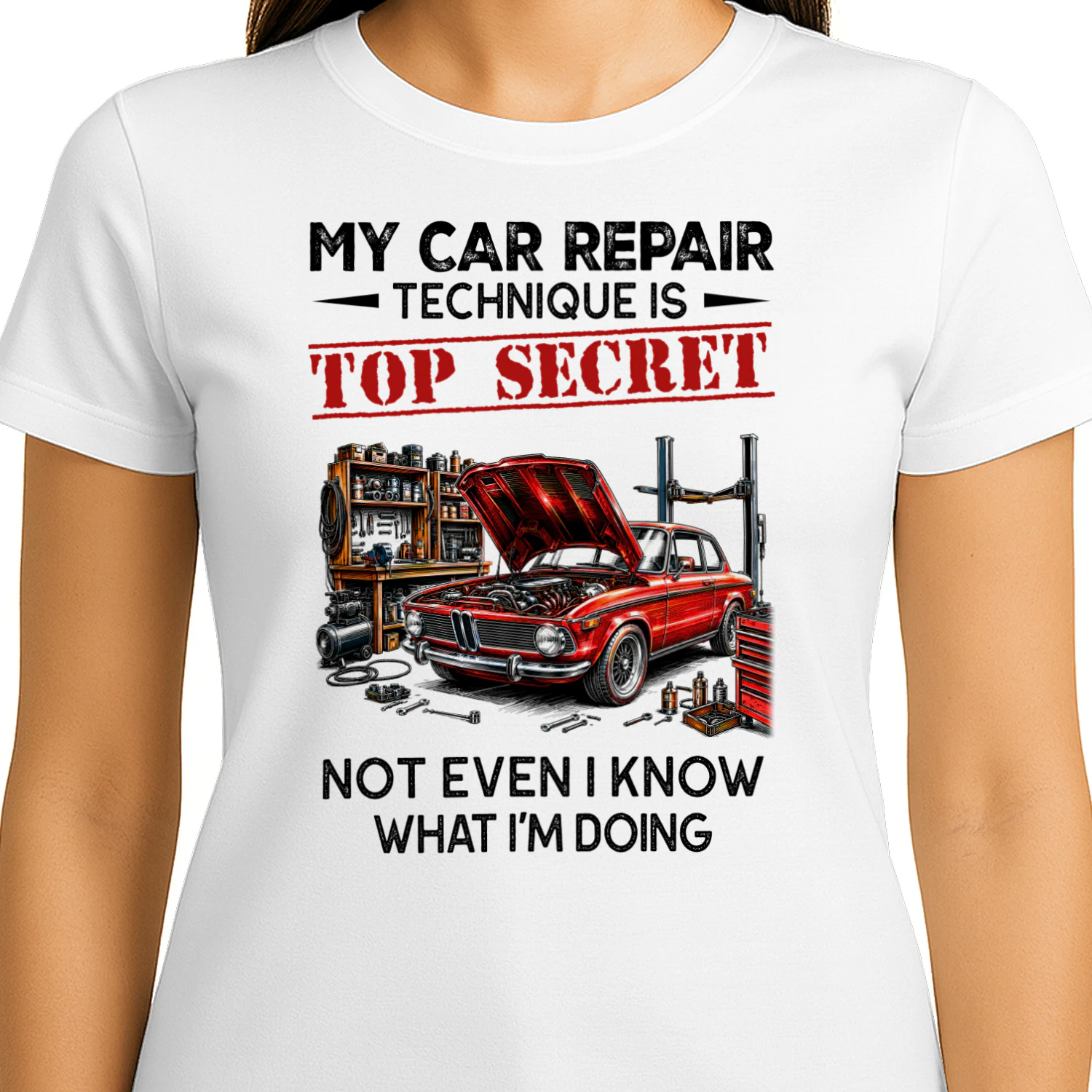 Don't Bother Me While I'm Working On Cars