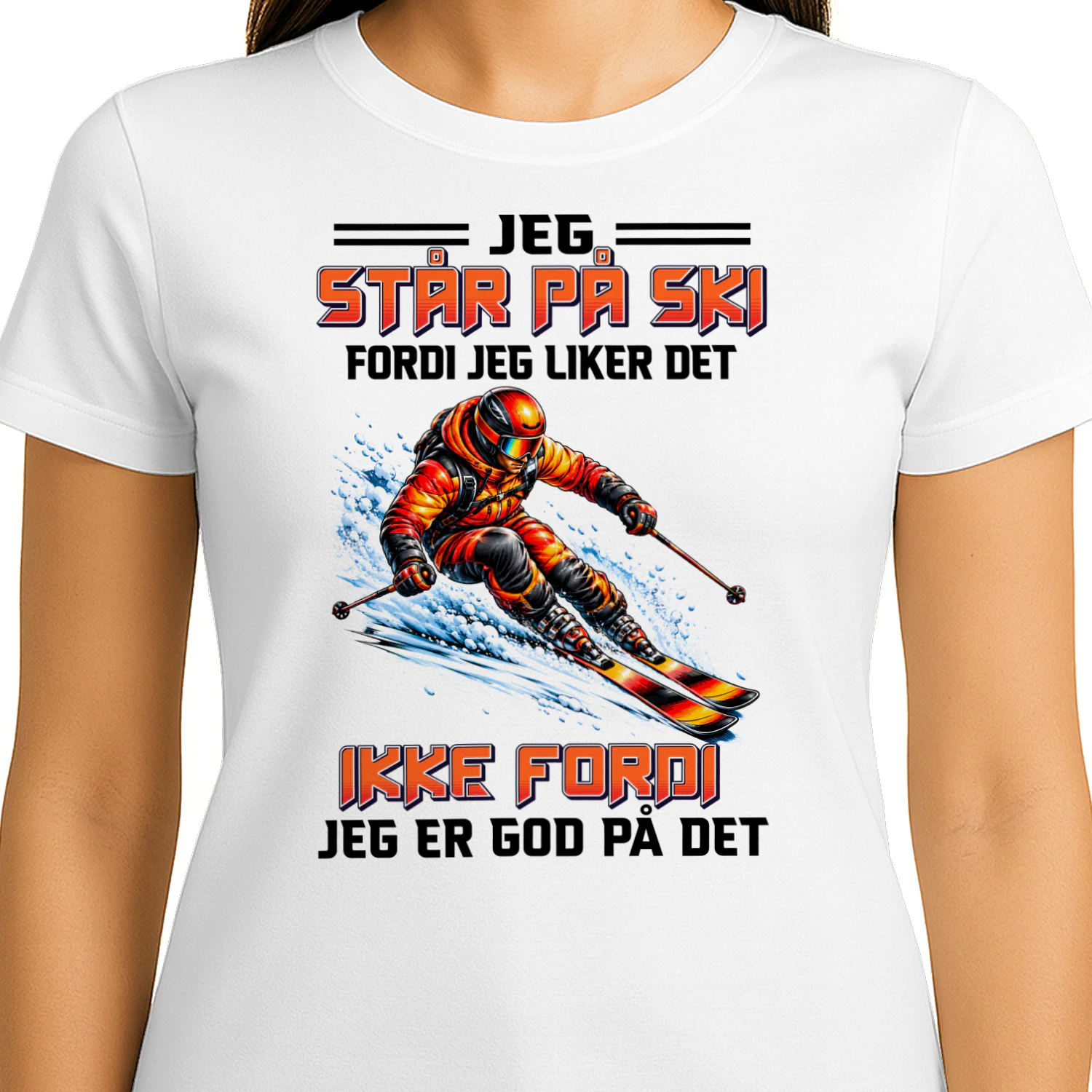 Jeg Står På Ski Fordi Jeg Liker Det