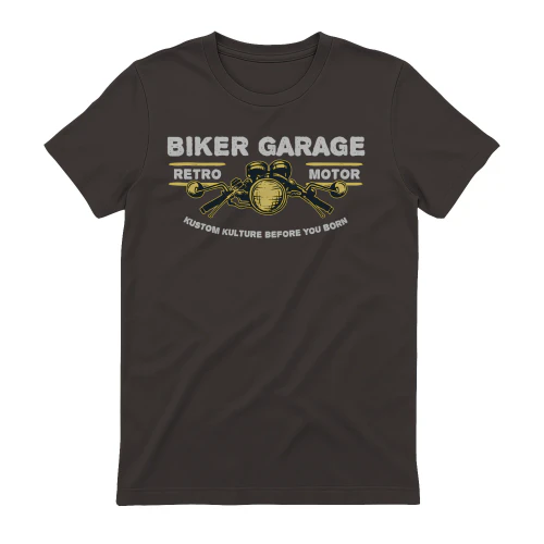 Biker Garage Retro Motor T-Shirt