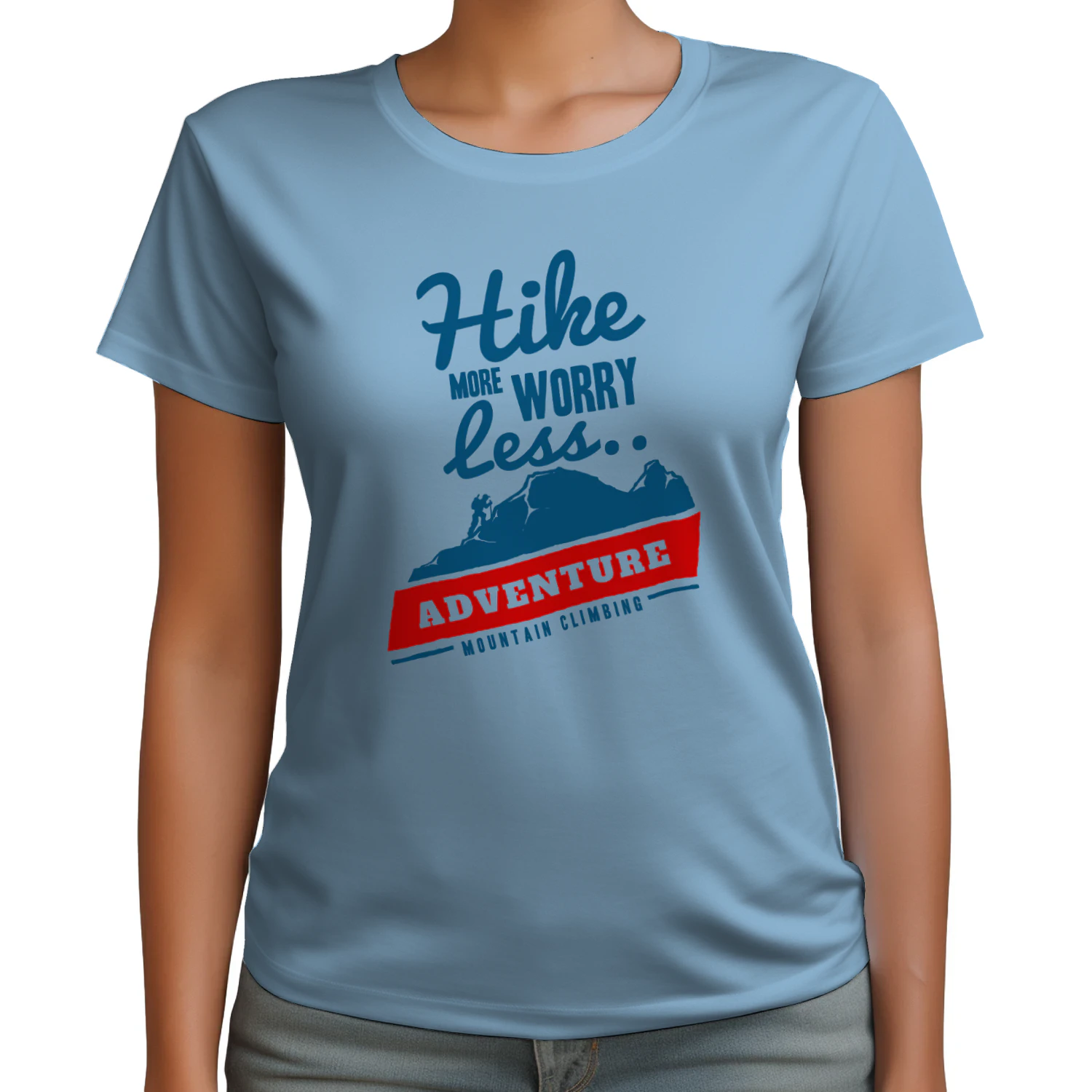 Hike More, Worry Less T-Shirt