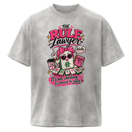 The Rule Lawyer Mahjong Shirt – Funny Mahjong Rules Gift for Women