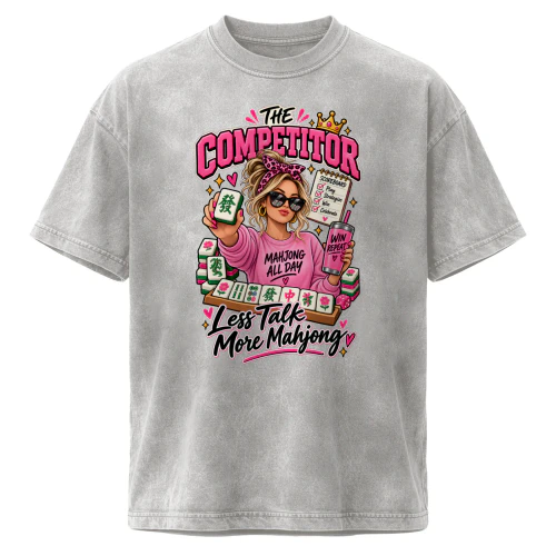 The Competitor Mahjong Shirt – Funny Mahjong Player Gift for Women (2)