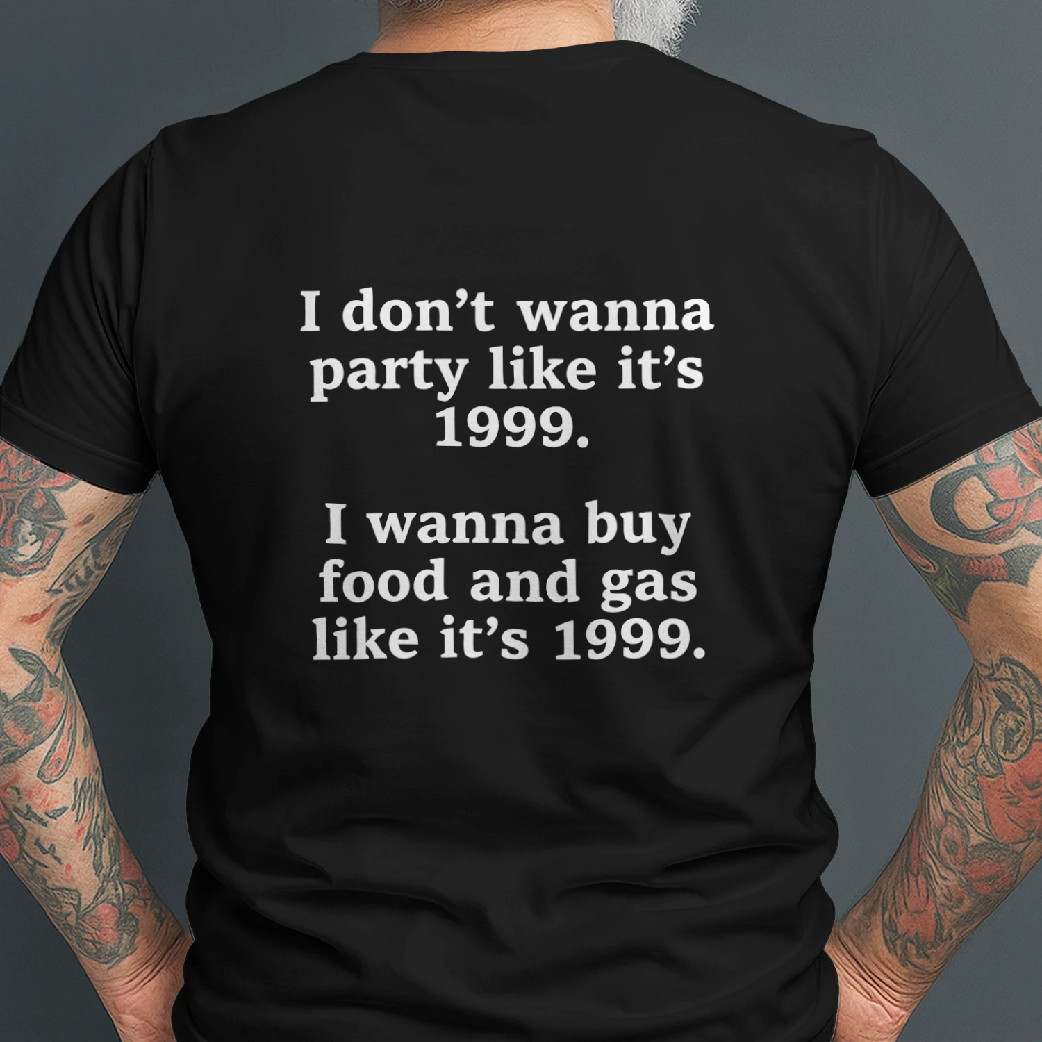 I don't wanna party like it's 1999.  I wanna buy food and gas like it's 1999.