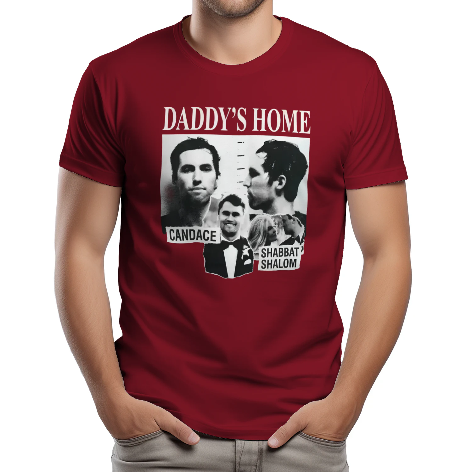 "Daddy's Home" Candace & Shabbat Shalom Mugshot