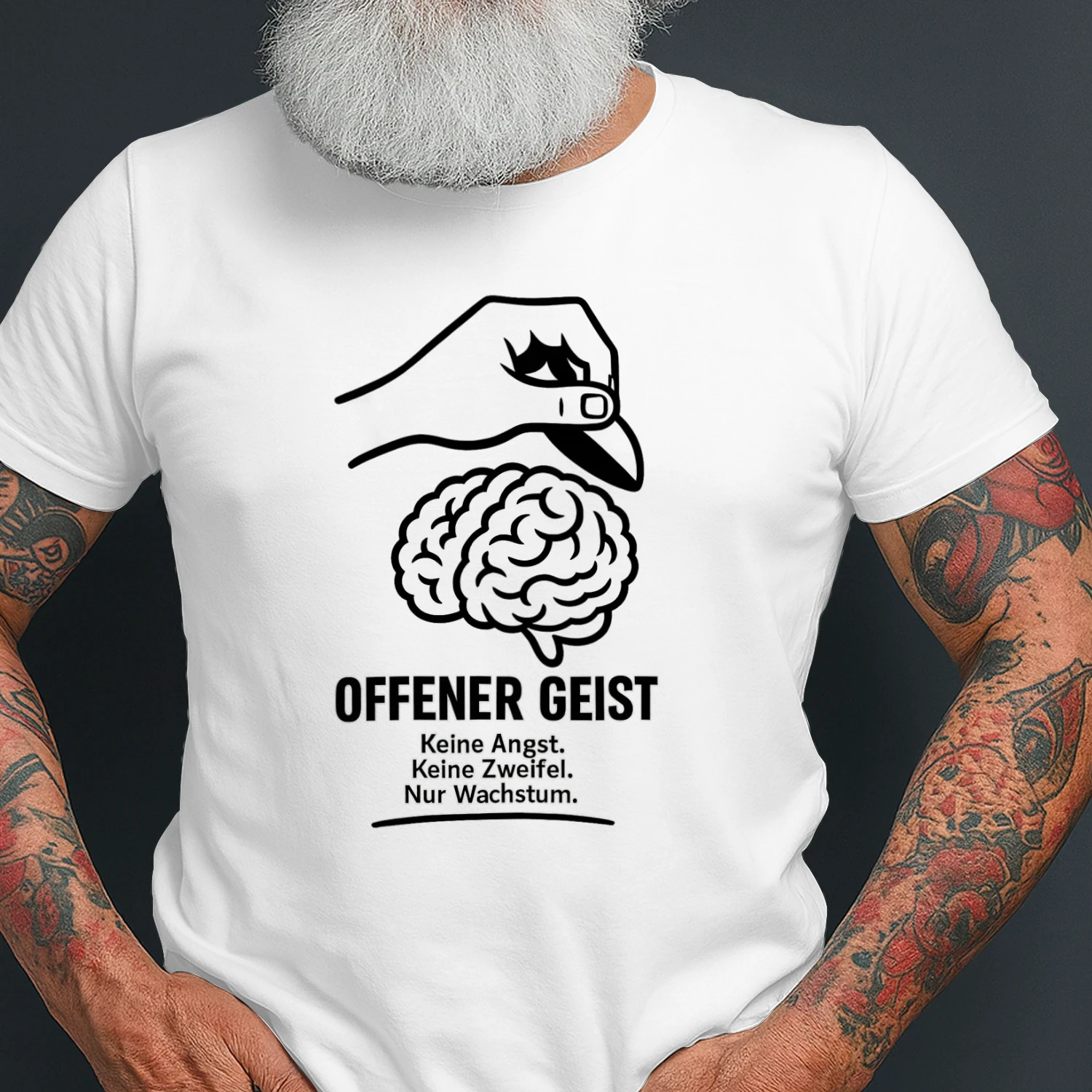 Offen Für Neues – Motivations T-Shirt