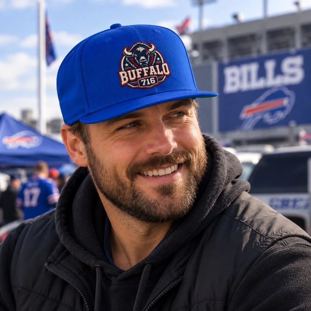 Buffalo 716 Bison Cap – Vintage Buffalo New York Local Pride Hat, Hometown Gift 🦬 | Shop Today!