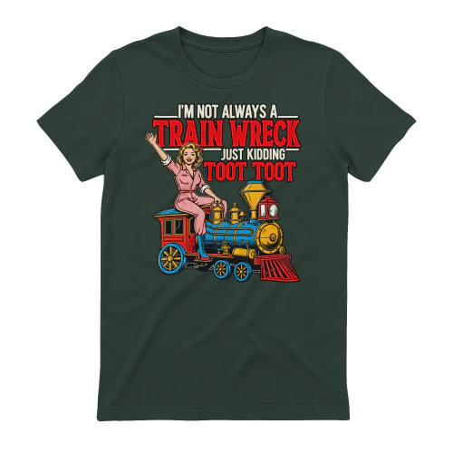 funny vintage train