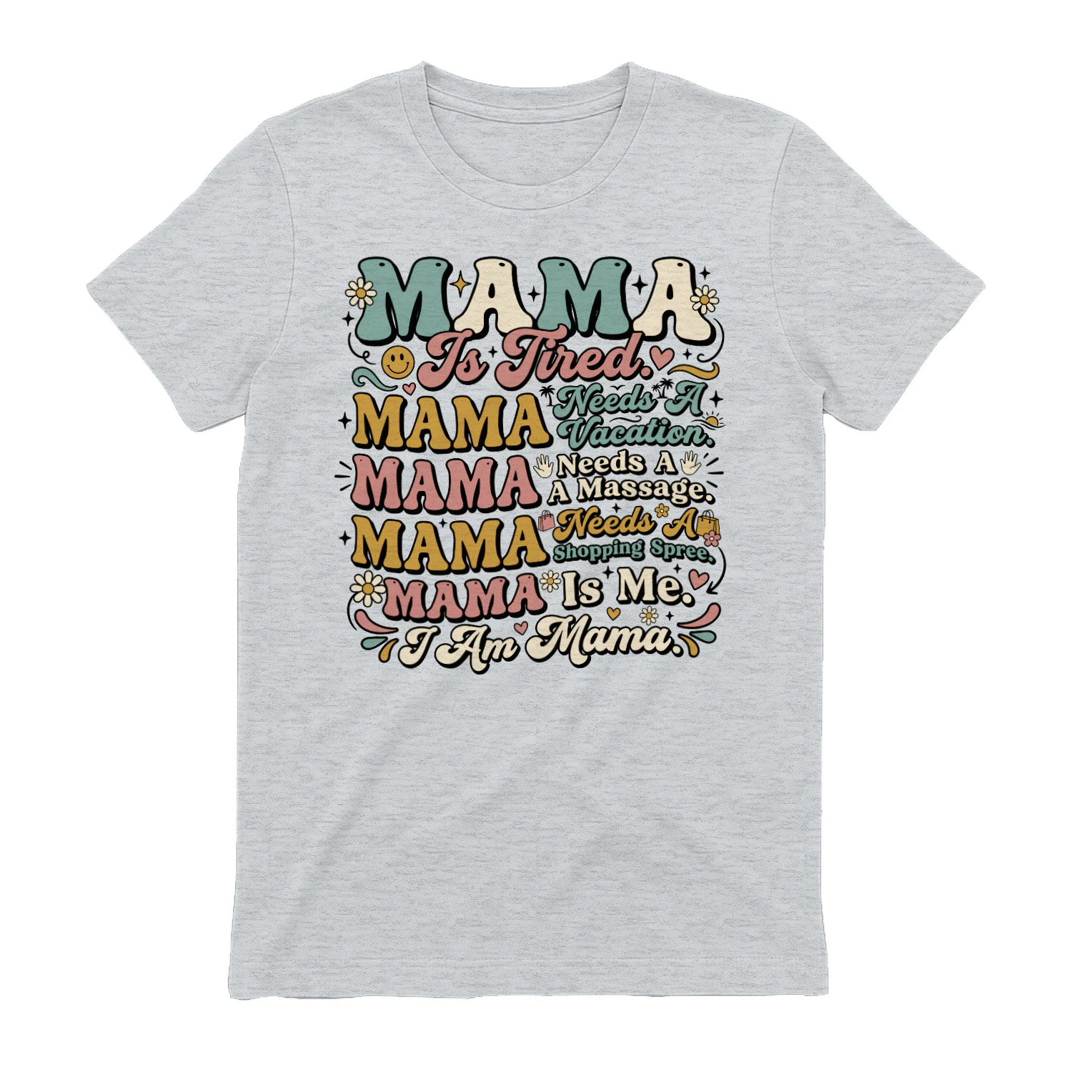 Grandma Like Mom But Way Cooler T-Shirt (1)