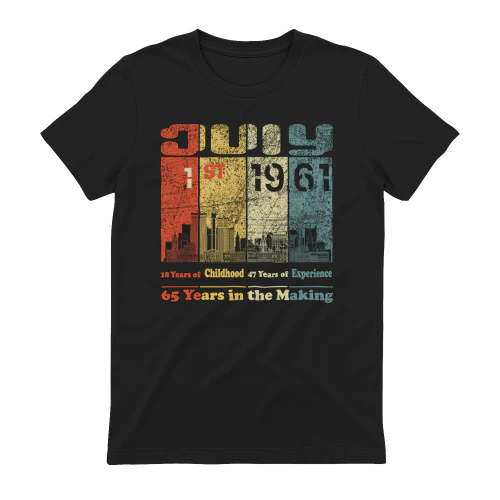 65 Years in the Making Vintage July-NT - 1st