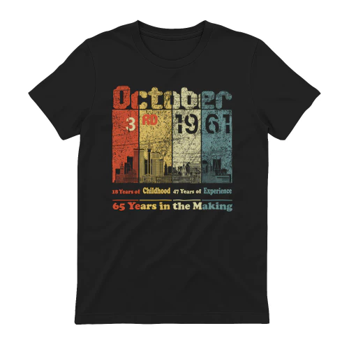 65 Years in the Making Vintage October-NT - 3rd