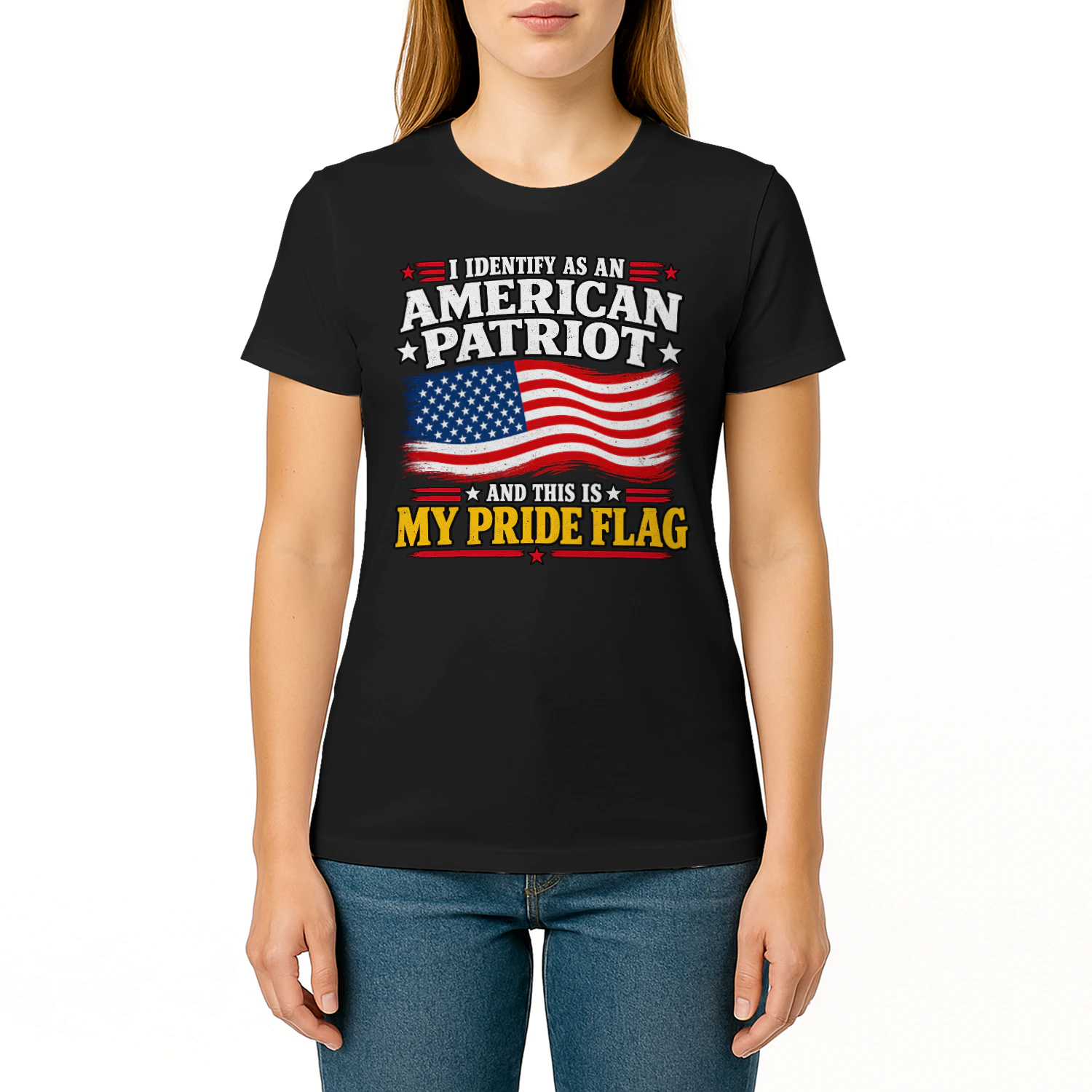 American Patriot Pride Flag Design
