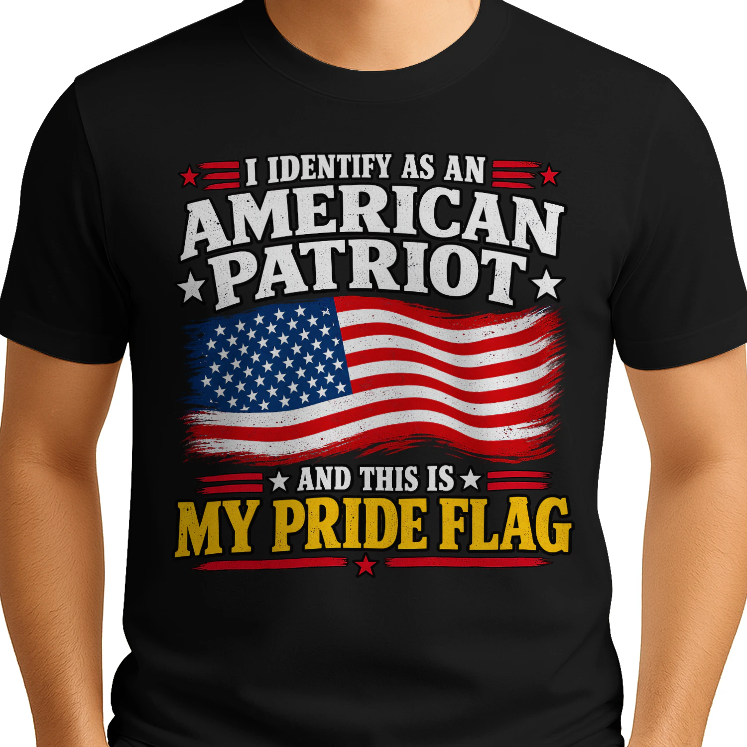 American Patriot Pride Flag Design