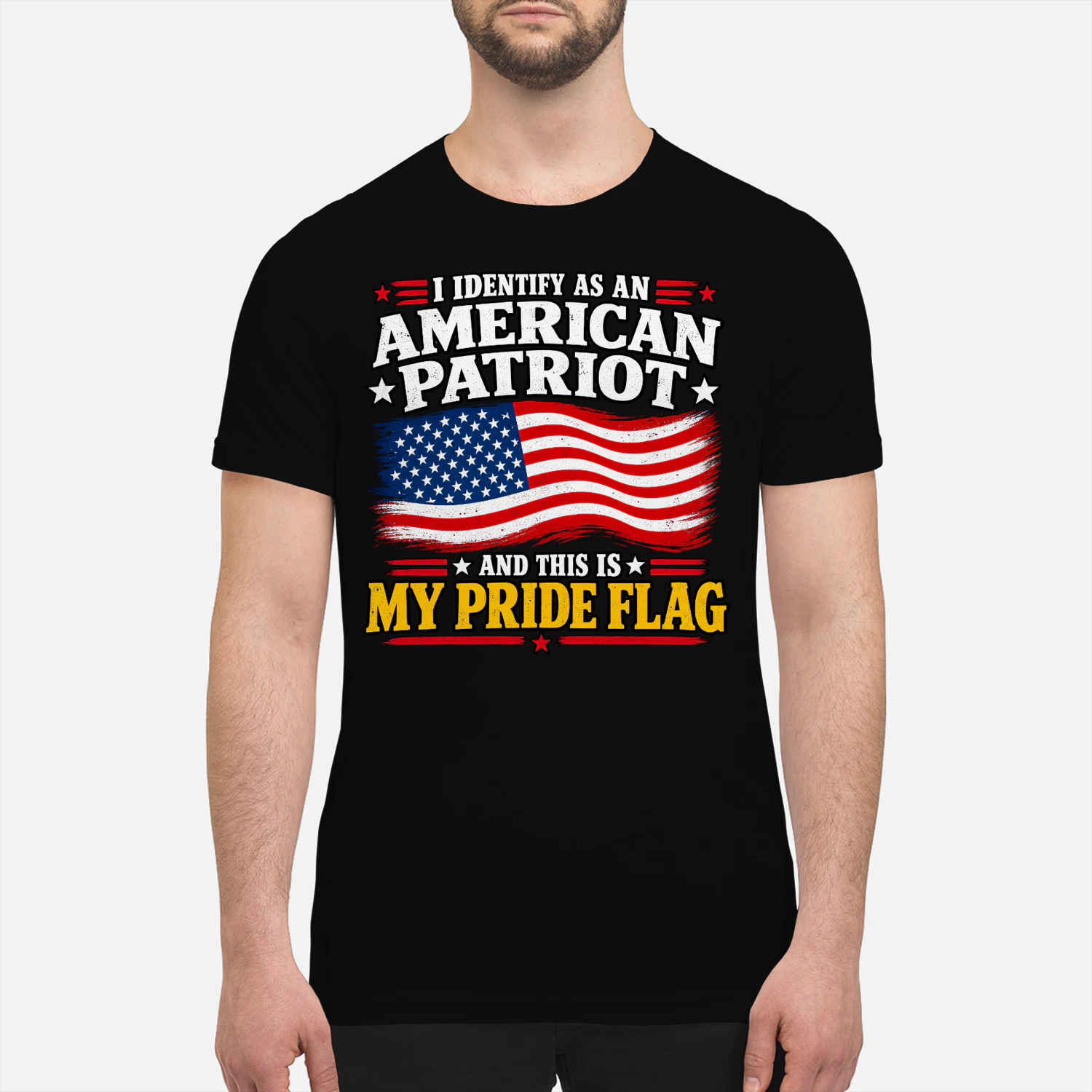American Patriot Pride Flag Design