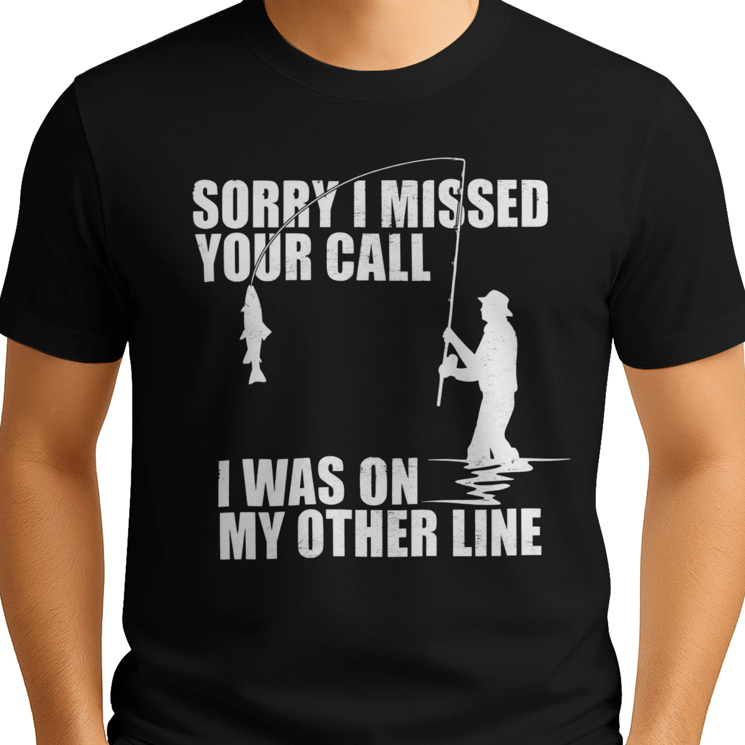 Sorry I Missed Your Call I Was on My Other Line Unisex T-Shirt