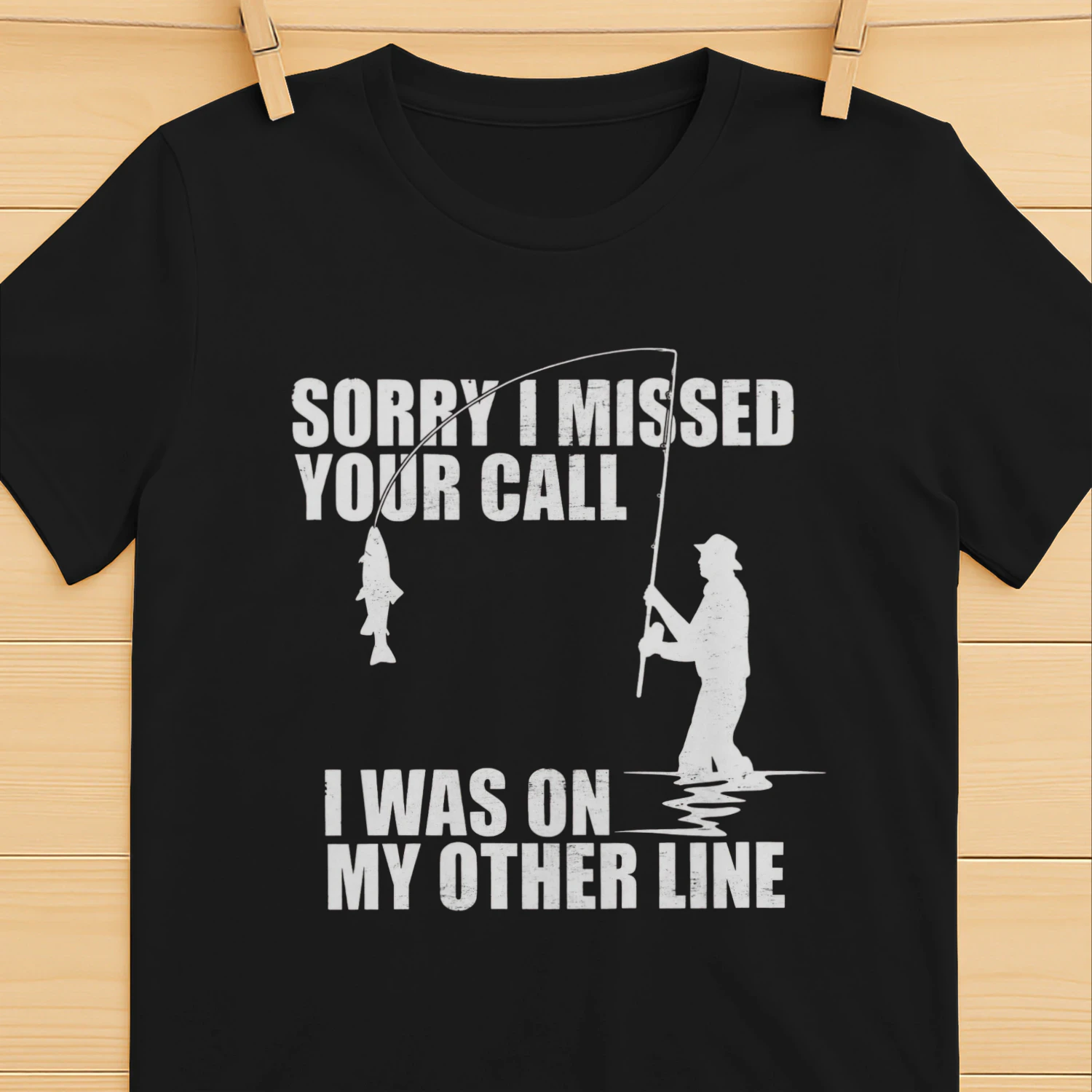 Sorry I Missed Your Call I Was on My Other Line Unisex T-Shirt