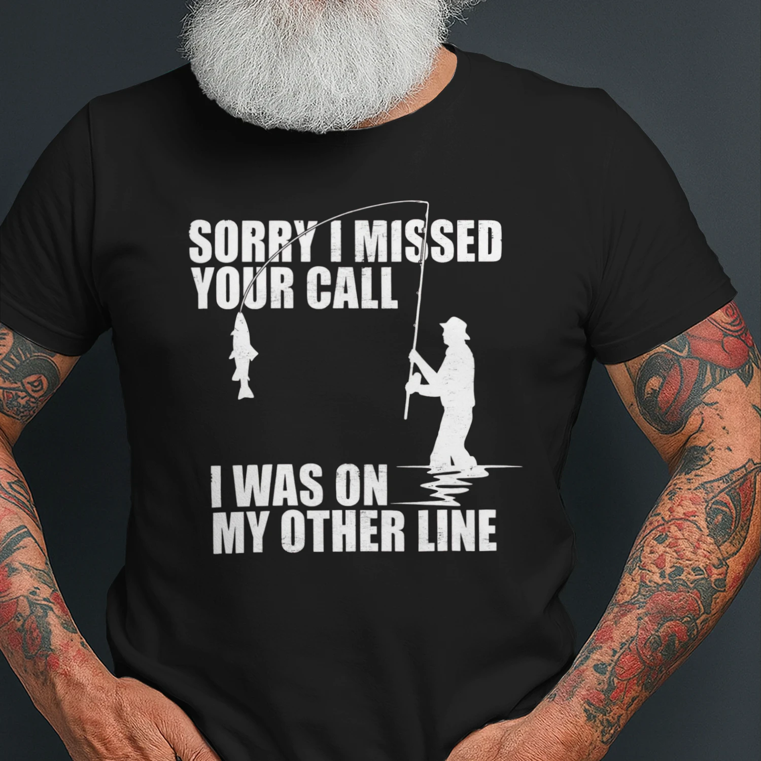 Sorry I Missed Your Call I Was on My Other Line Unisex T-Shirt