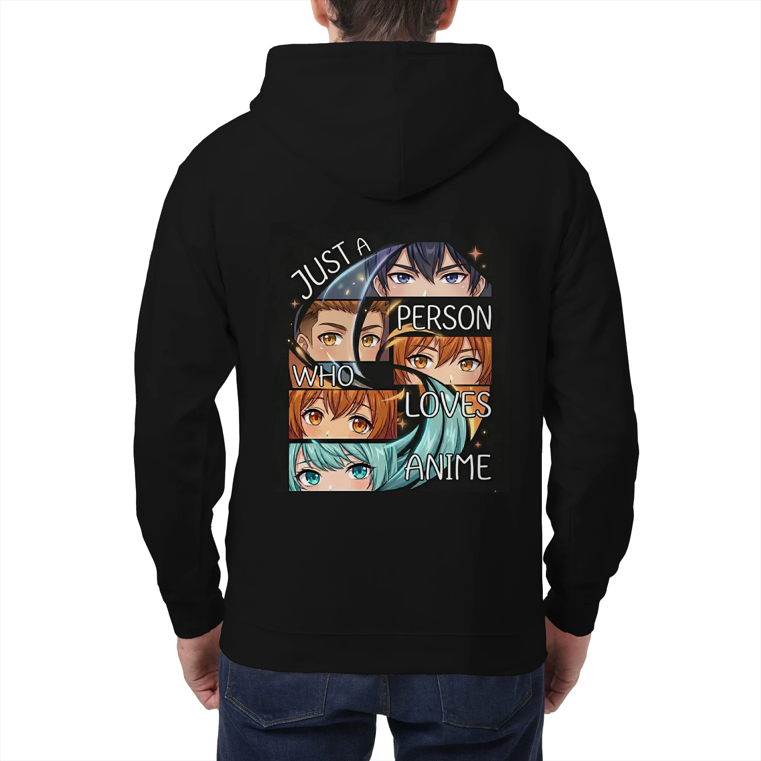 Anime Unisex Zip Hoodie