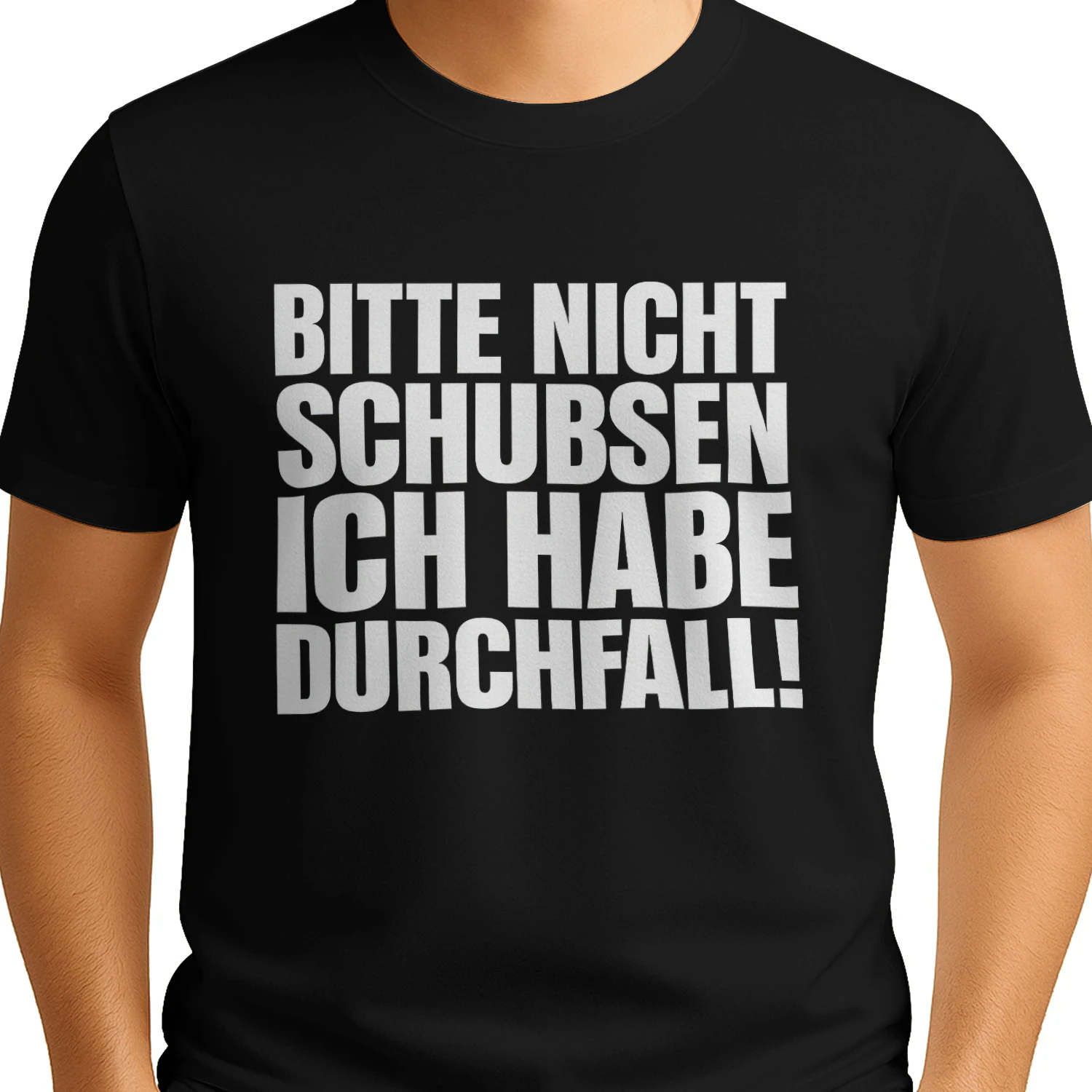 Bitte nicht schubsen, ich habe Durchfall!
