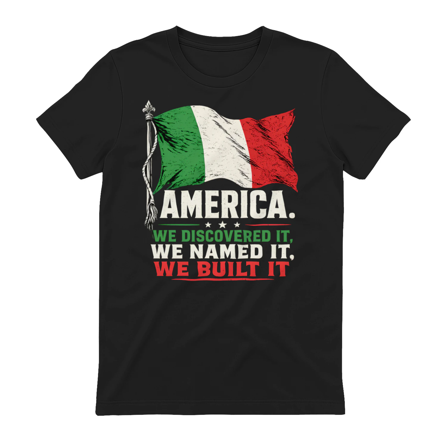 America Is Italian we discovered it we named it we buiit