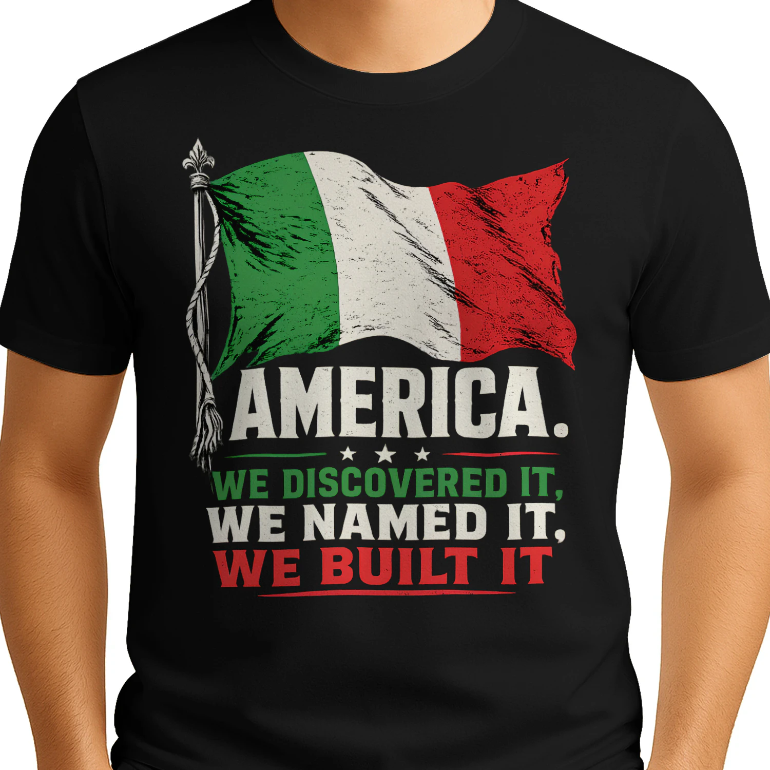 America Is Italian we discovered it we named it we buiit
