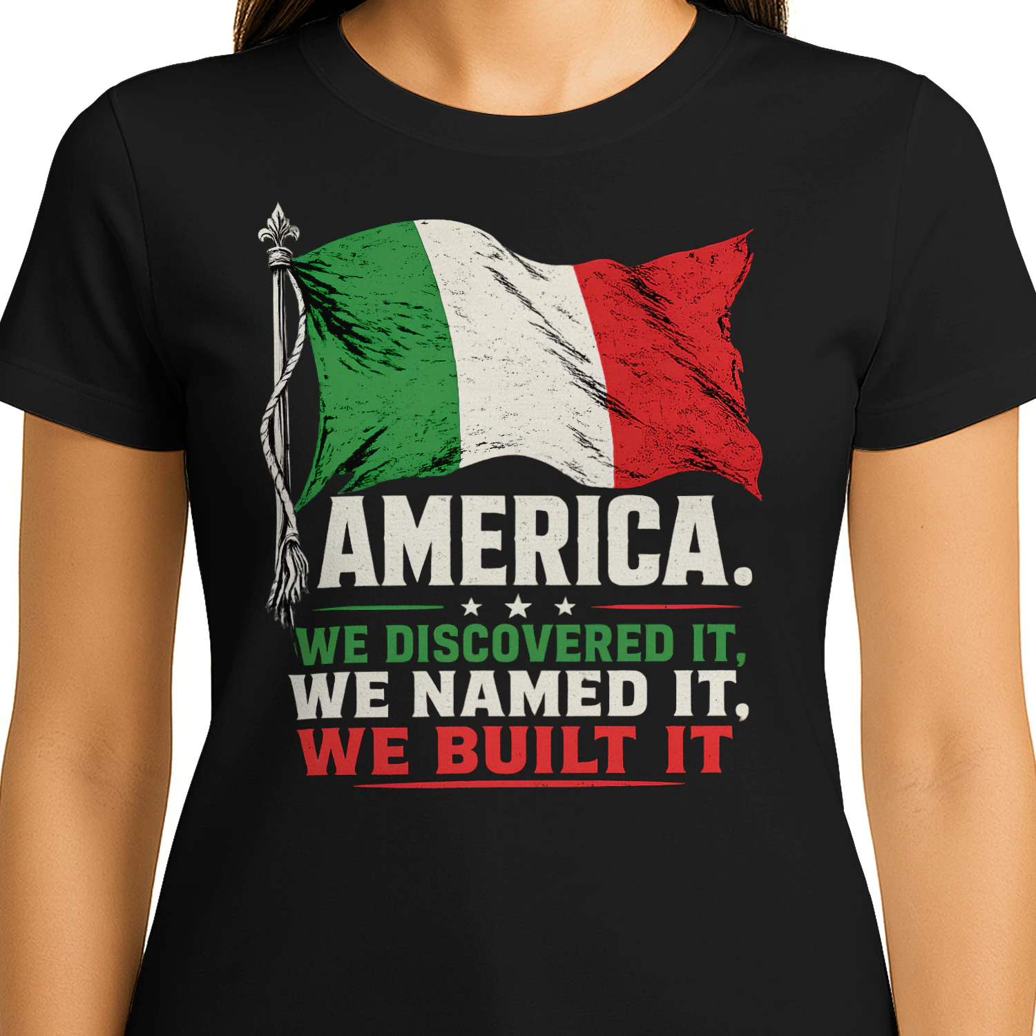 America Is Italian we discovered it we named it we buiit