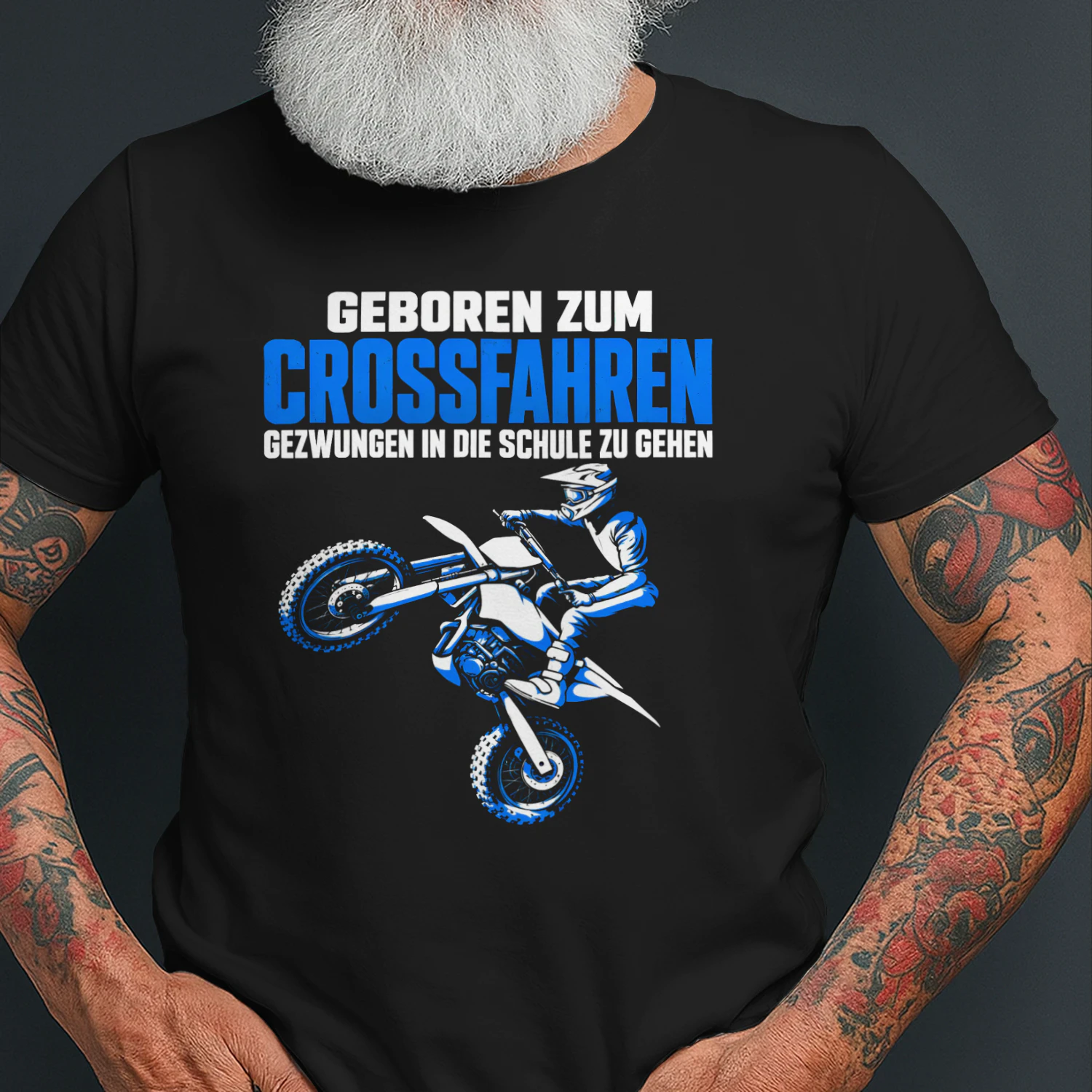 Motocross Geboren zum Crossfahren