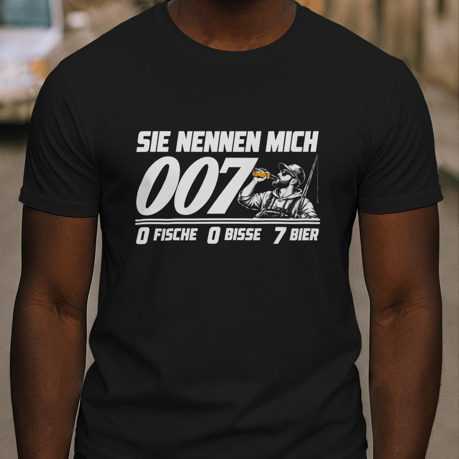 Geschenk für Fischer und Bierfans