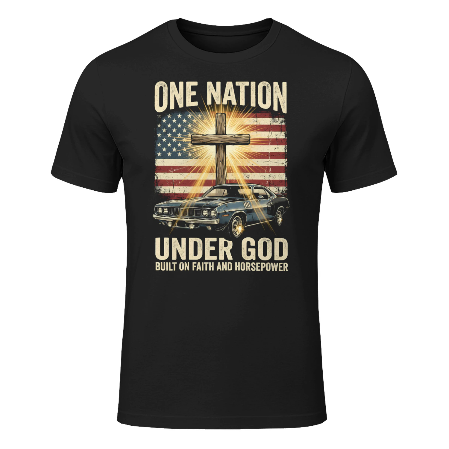 One Nation Under God Built On Faith And Horsepower