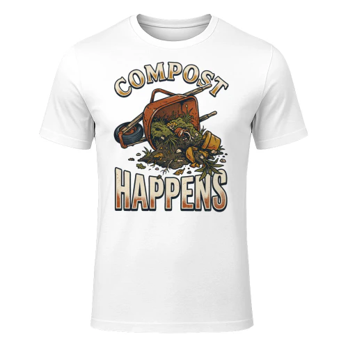 Compost Happens Gardening Composting Funny