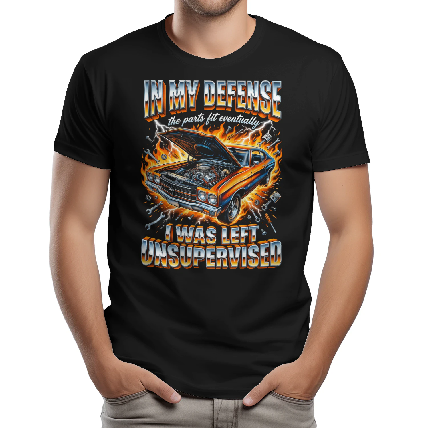 In My Defense I Was Left Unsupervised Car Mechanic