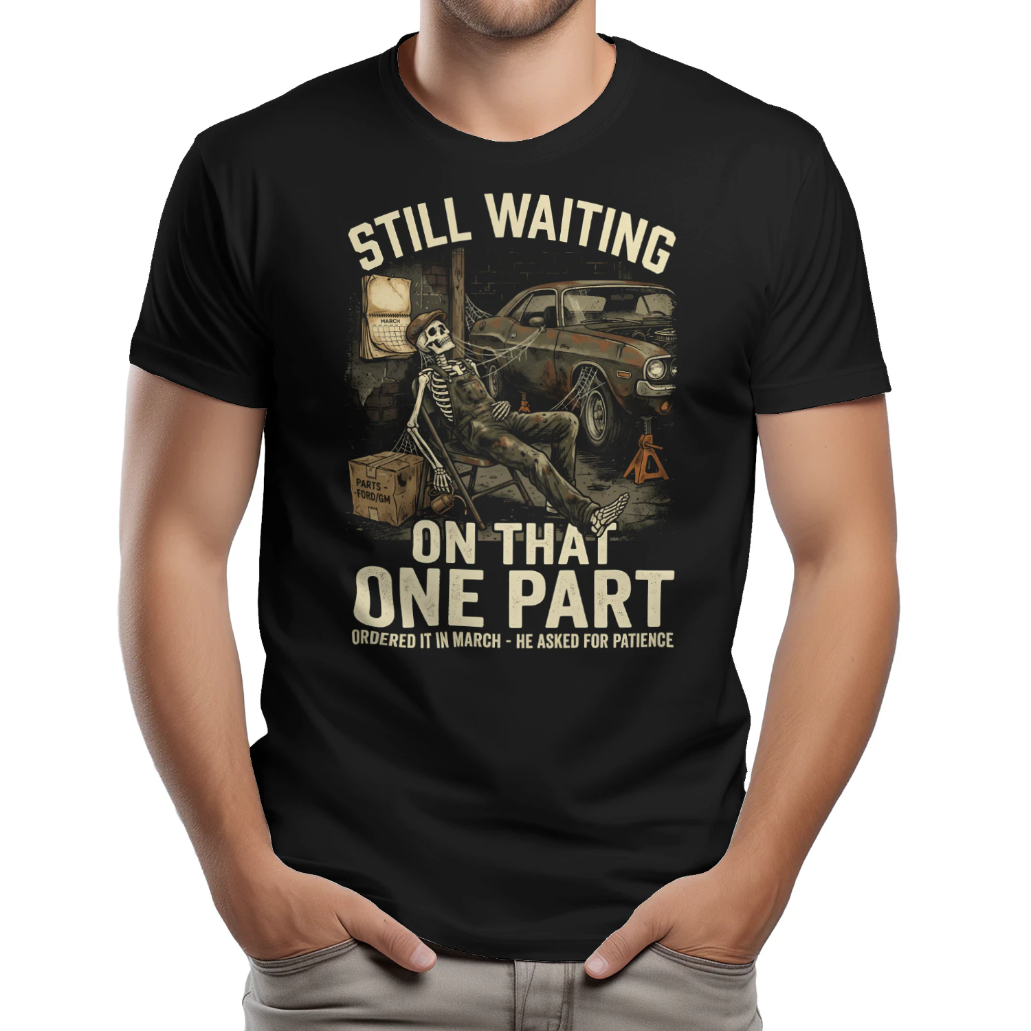 Still Waiting On That One Part Skeleton Mechanic