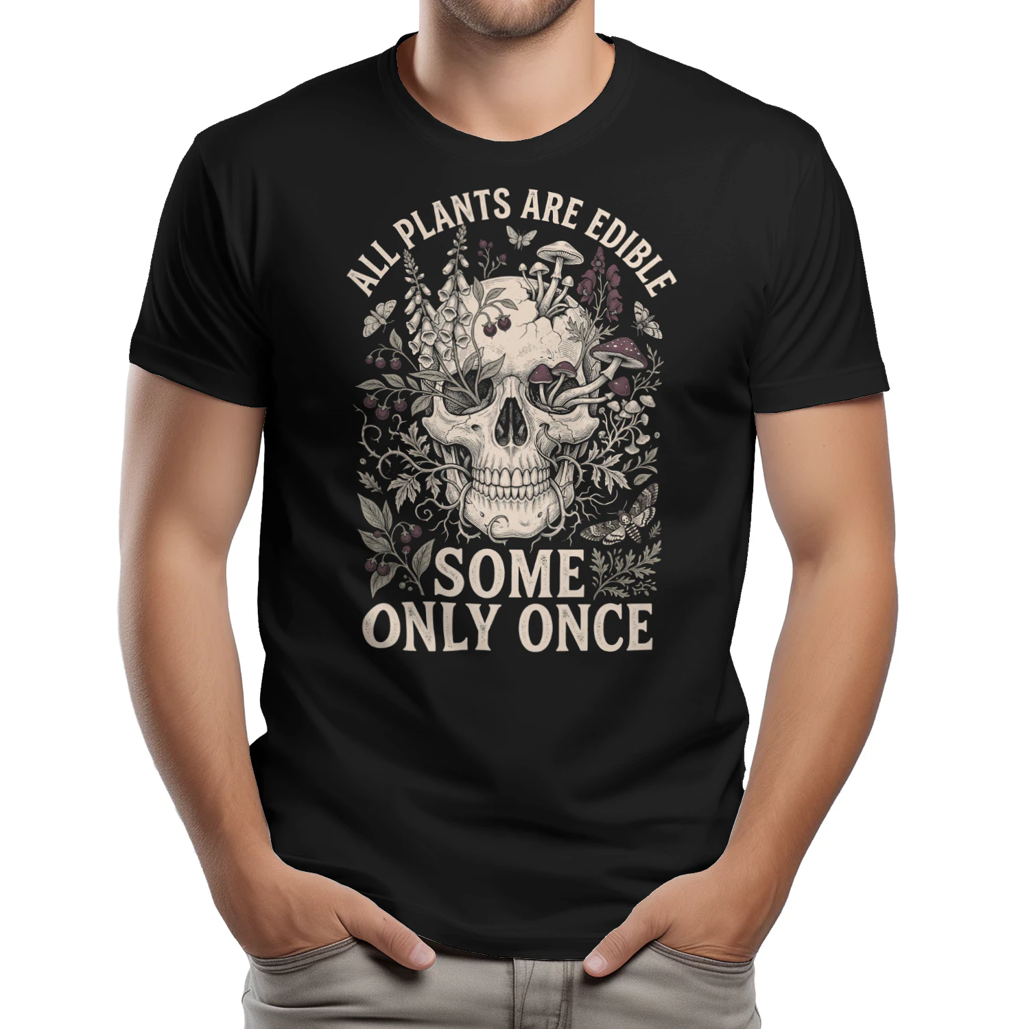 All Plants Are Edible Some Once Skull Botanist
