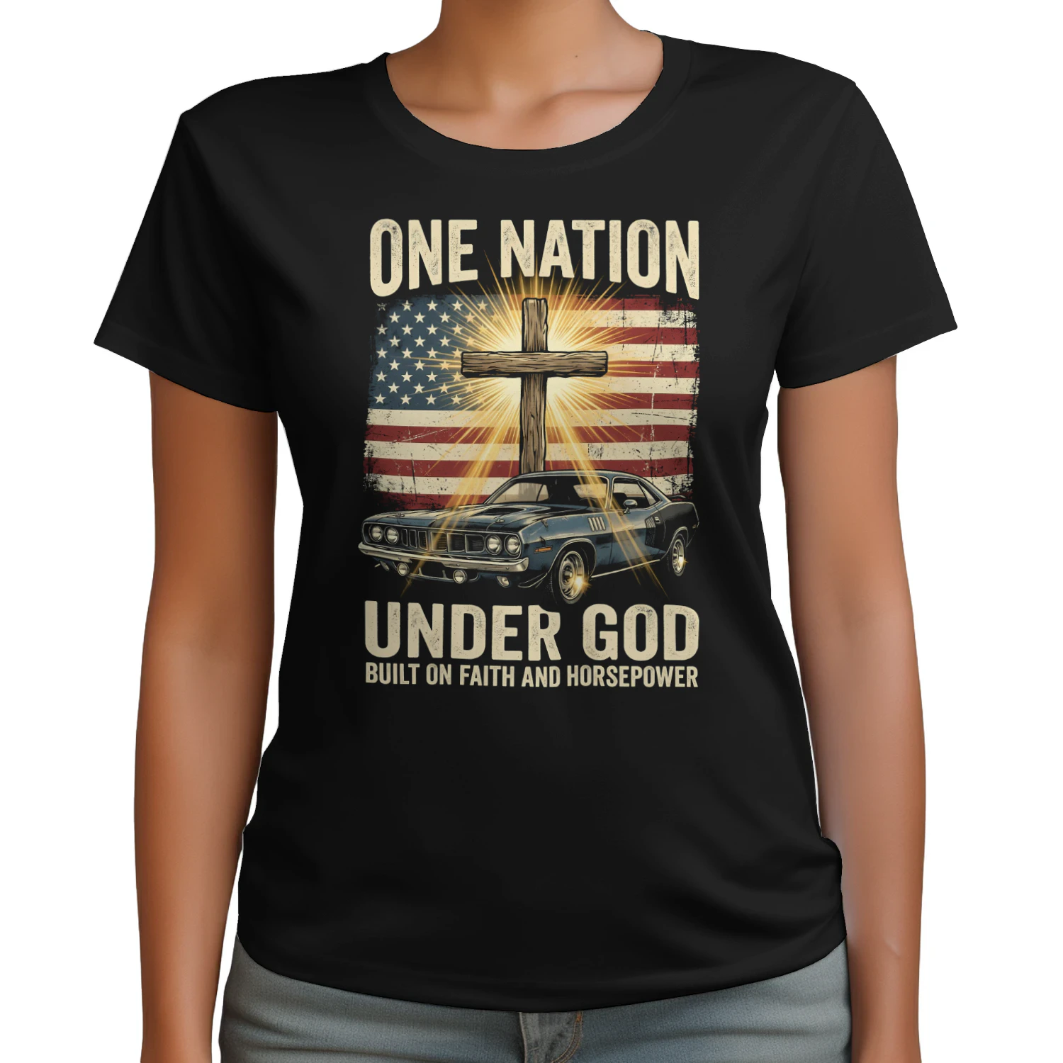 One Nation Under God Built On Faith And Horsepower