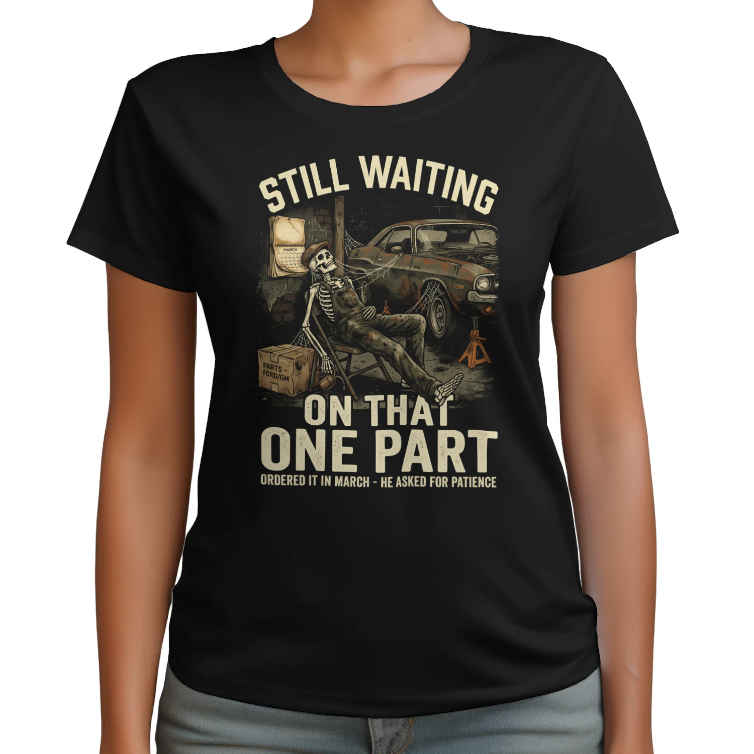 Still Waiting On That One Part Skeleton Mechanic