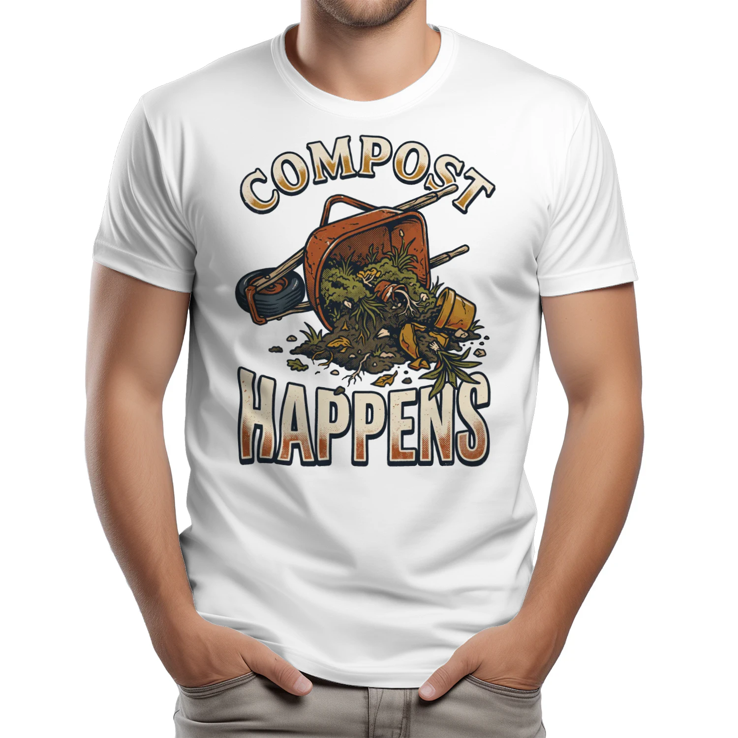 Compost Happens Gardening Composting Funny