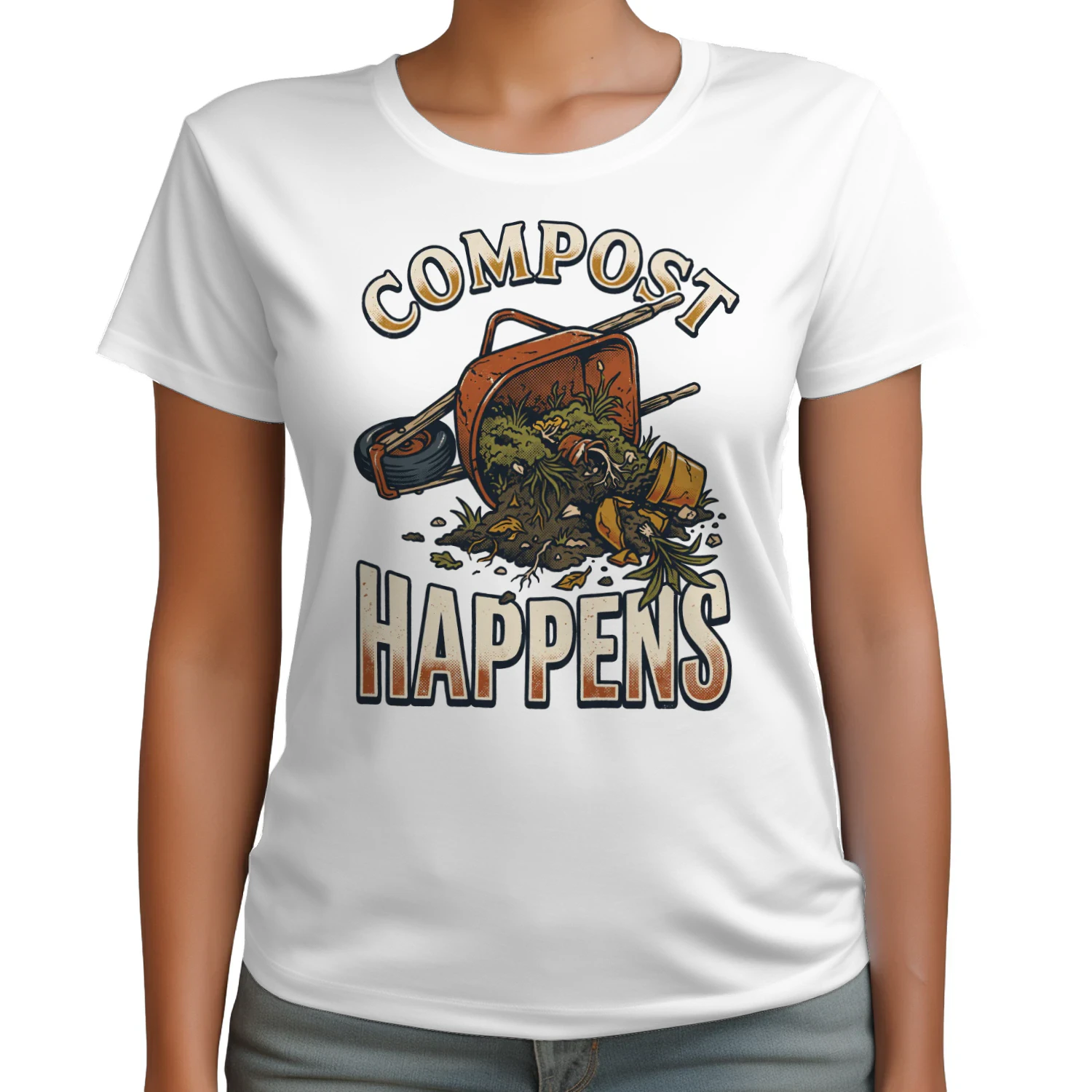 Compost Happens Gardening Composting Funny