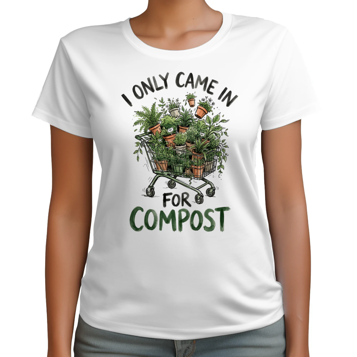 I Came In For Compost Plant Gardening Funny