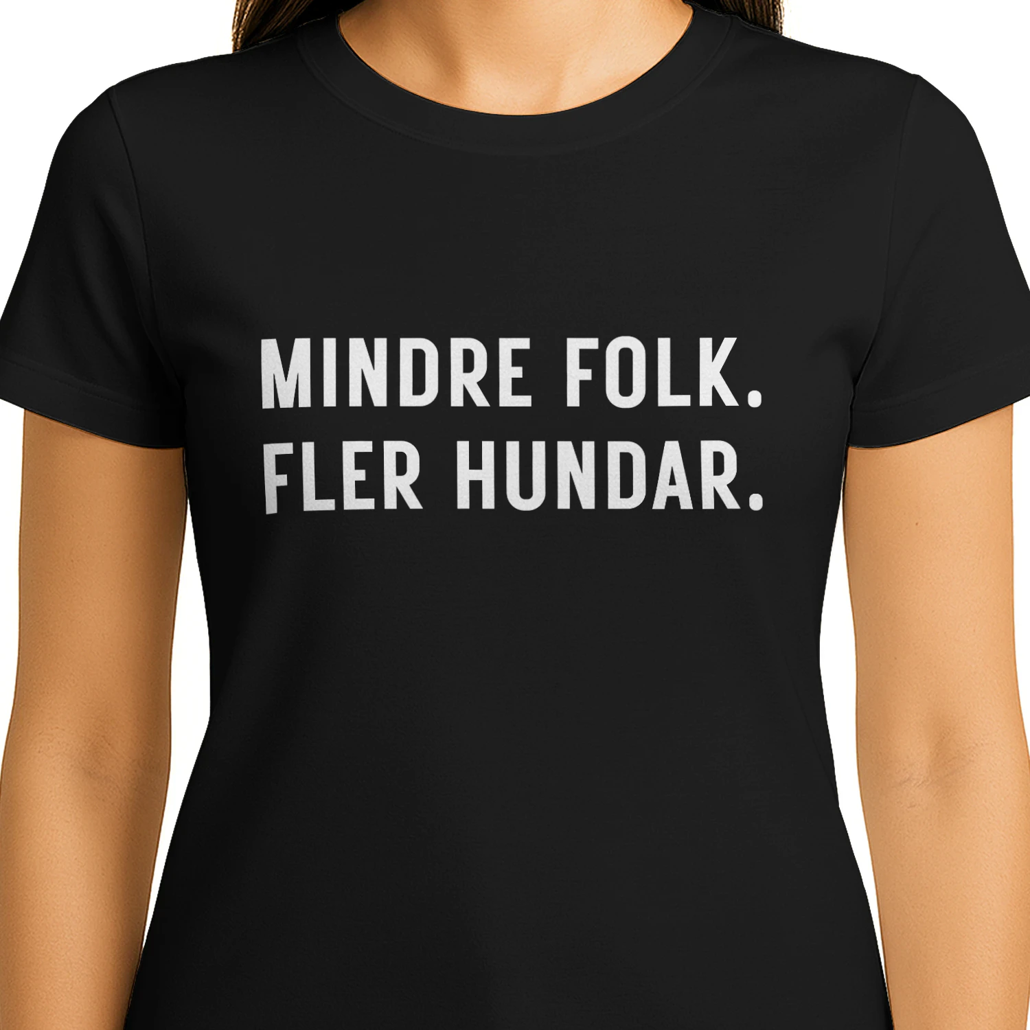 Mindre folk. Fler hundar.