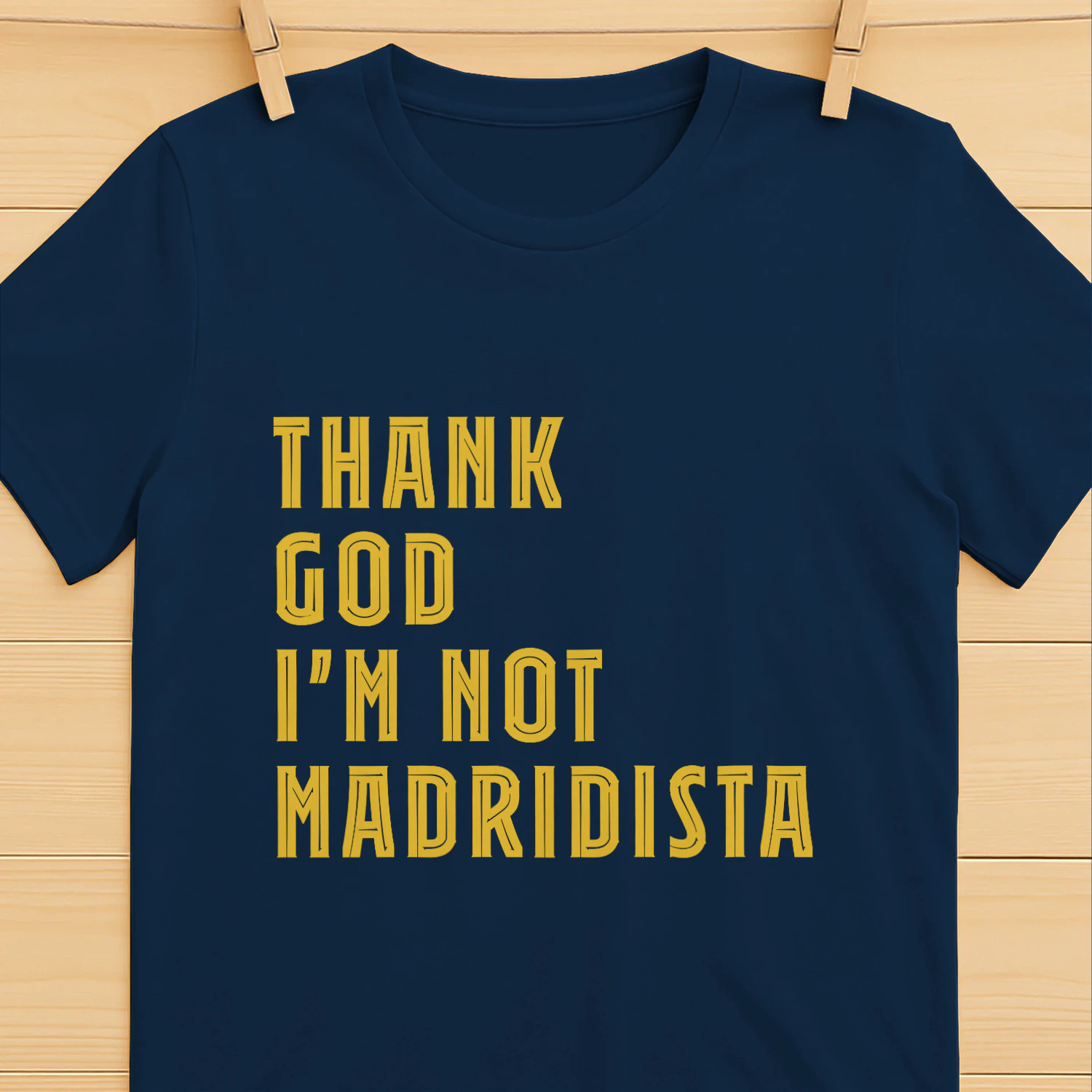 2026 Barcelona FC Lamine Yamal Thank God I’m Not Madridista Jersey Shirt