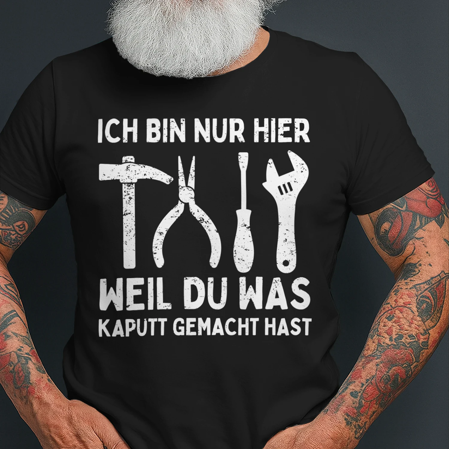 ich bin nur hier weil du was kaputt gemacht hast
