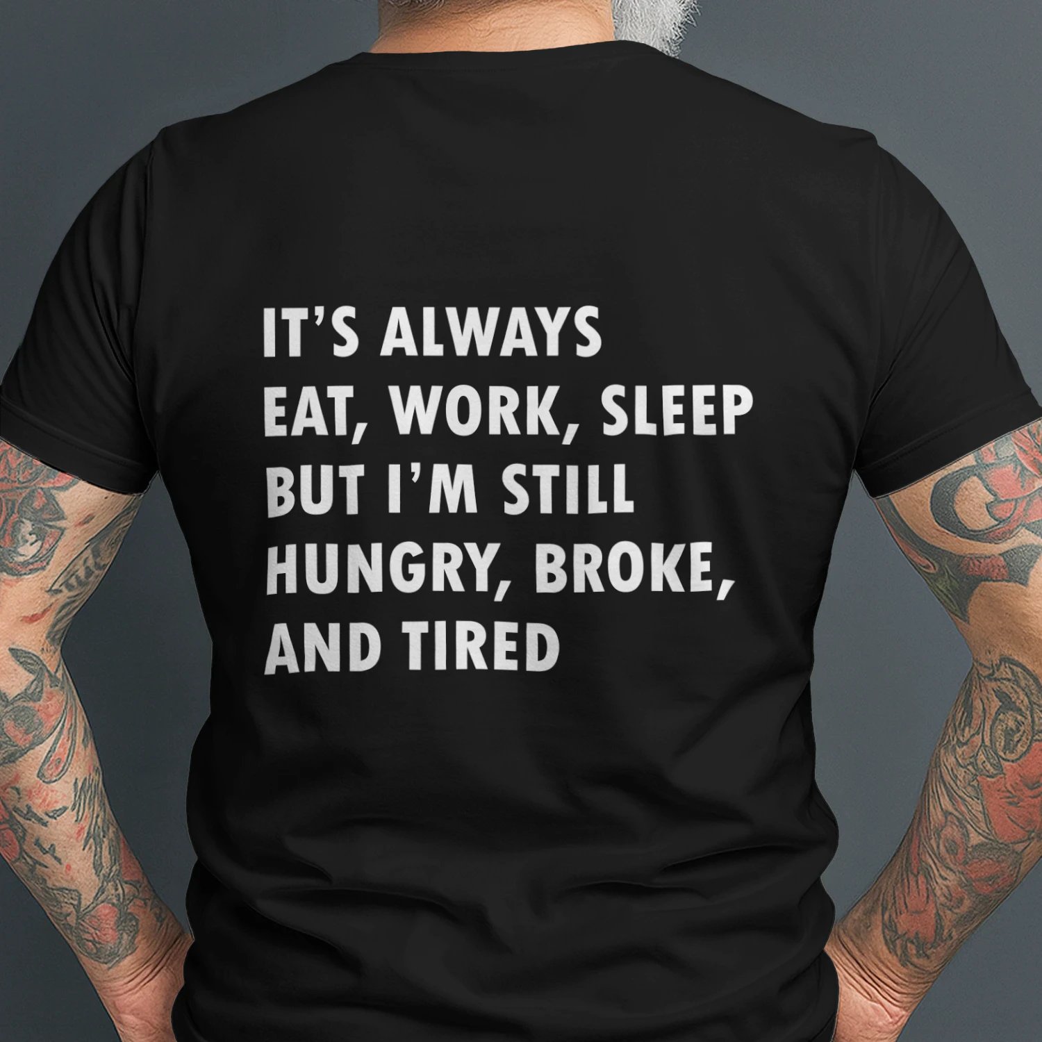 It’s always Eat, Work, Sleep But I’m still Hungry, Broke, and Tired
