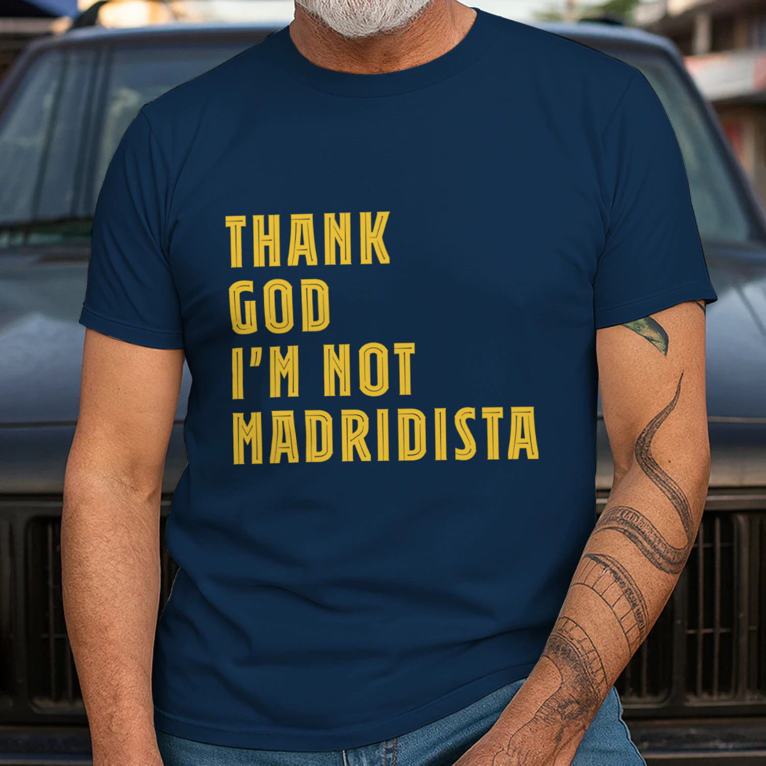 2026 Barcelona FC Lamine Yamal Thank God I’m Not Madridista Jersey Shirt
