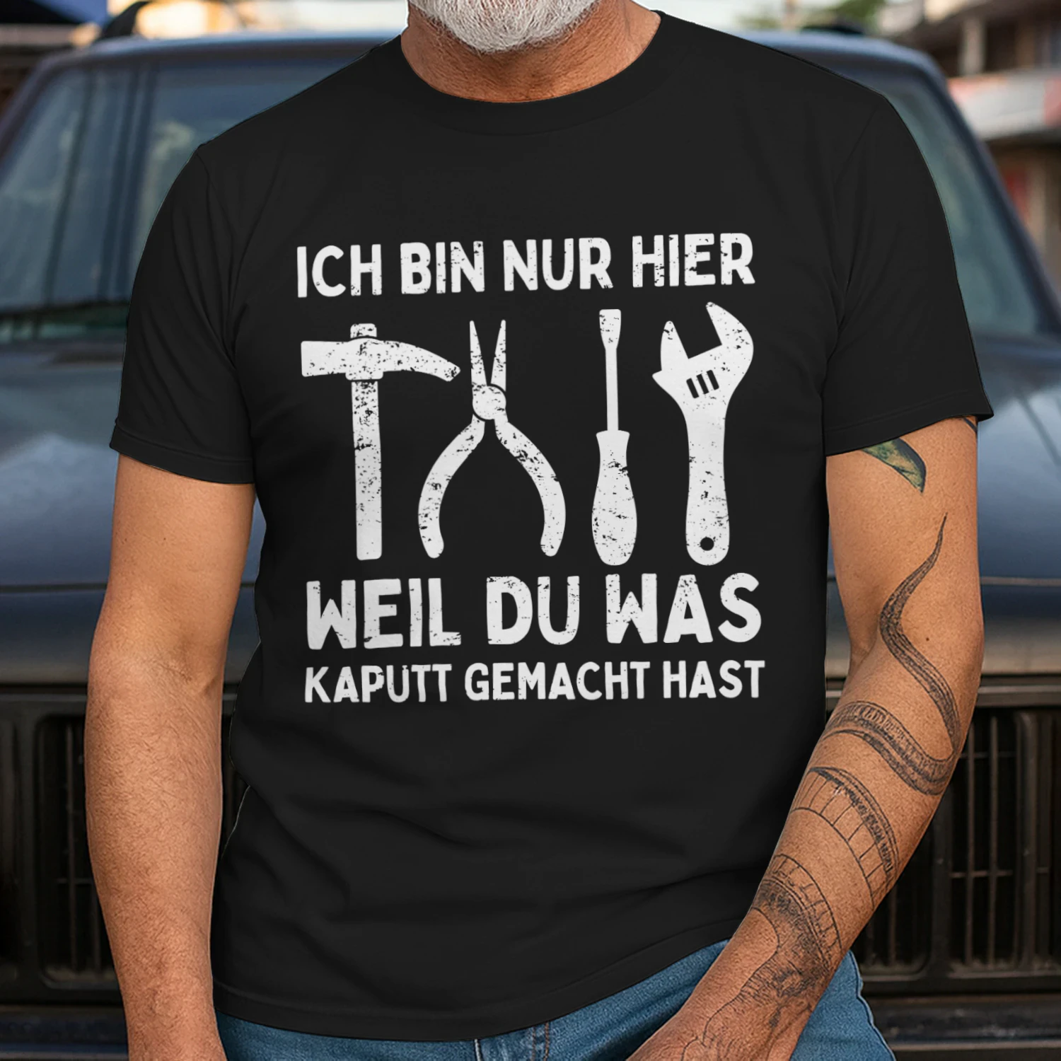 ich bin nur hier weil du was kaputt gemacht hast