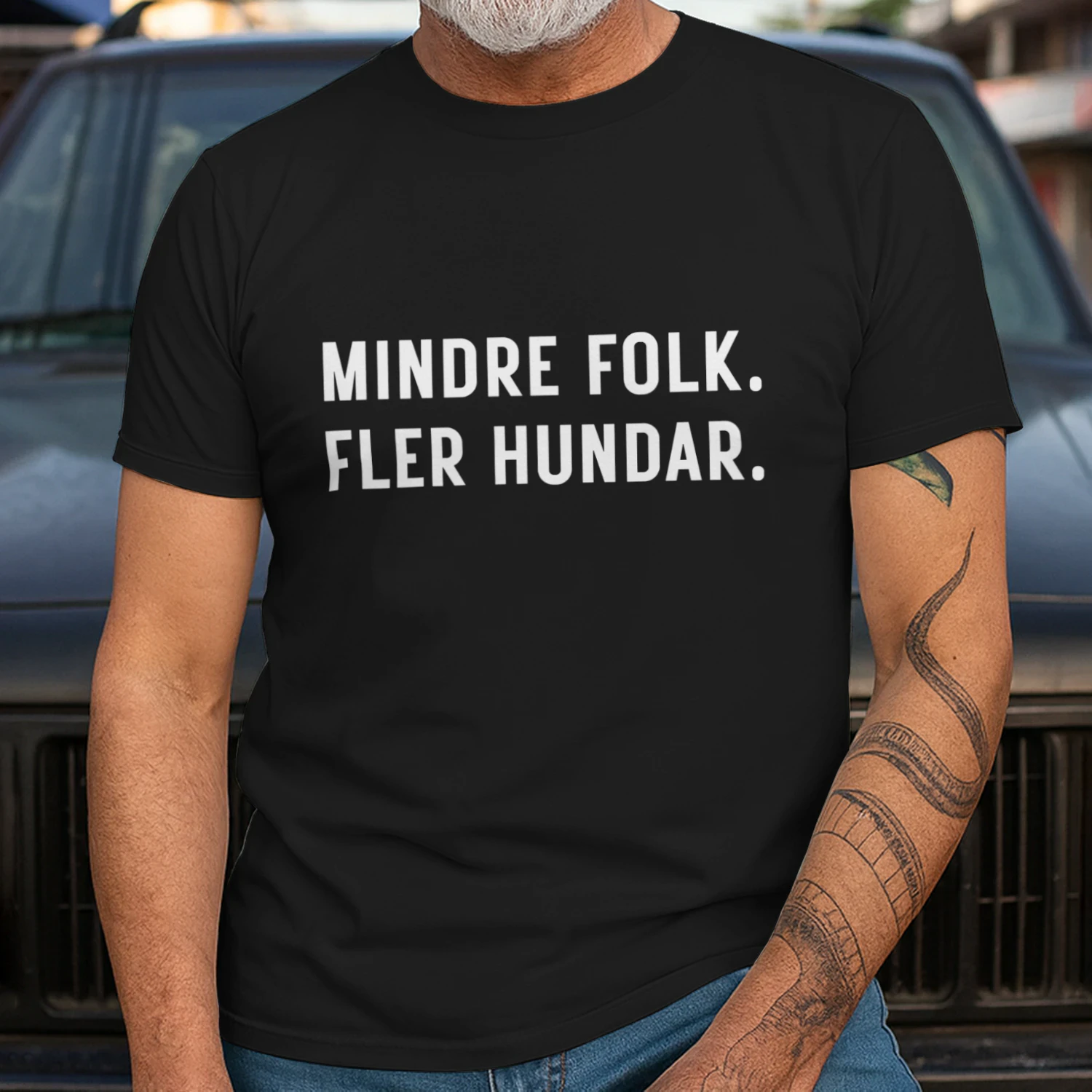 Mindre folk. Fler hundar.